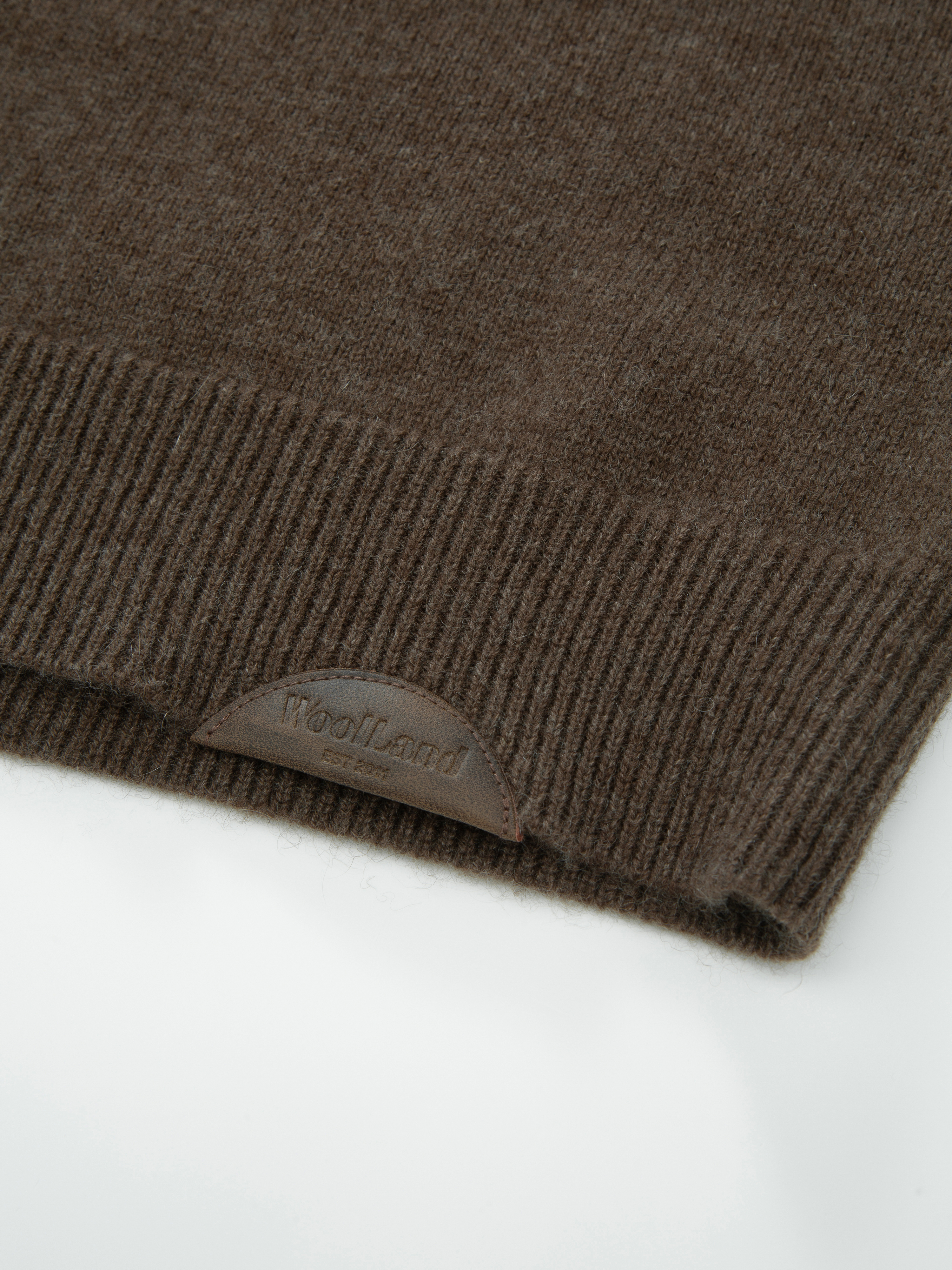 Grønli Cashmere Sweater  Dark Brown Melange