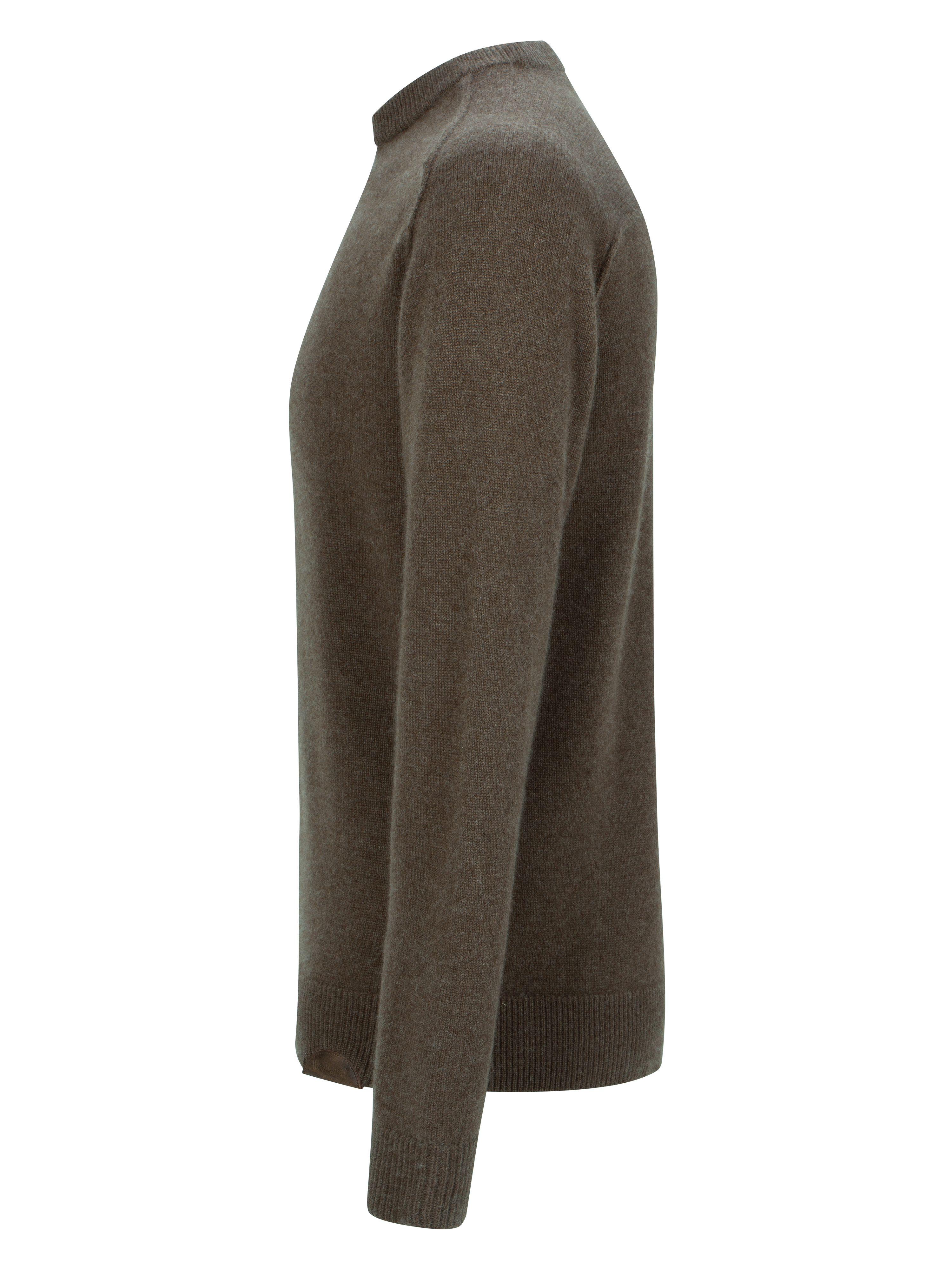 Grønli Cashmere Sweater  Dark Brown Melange