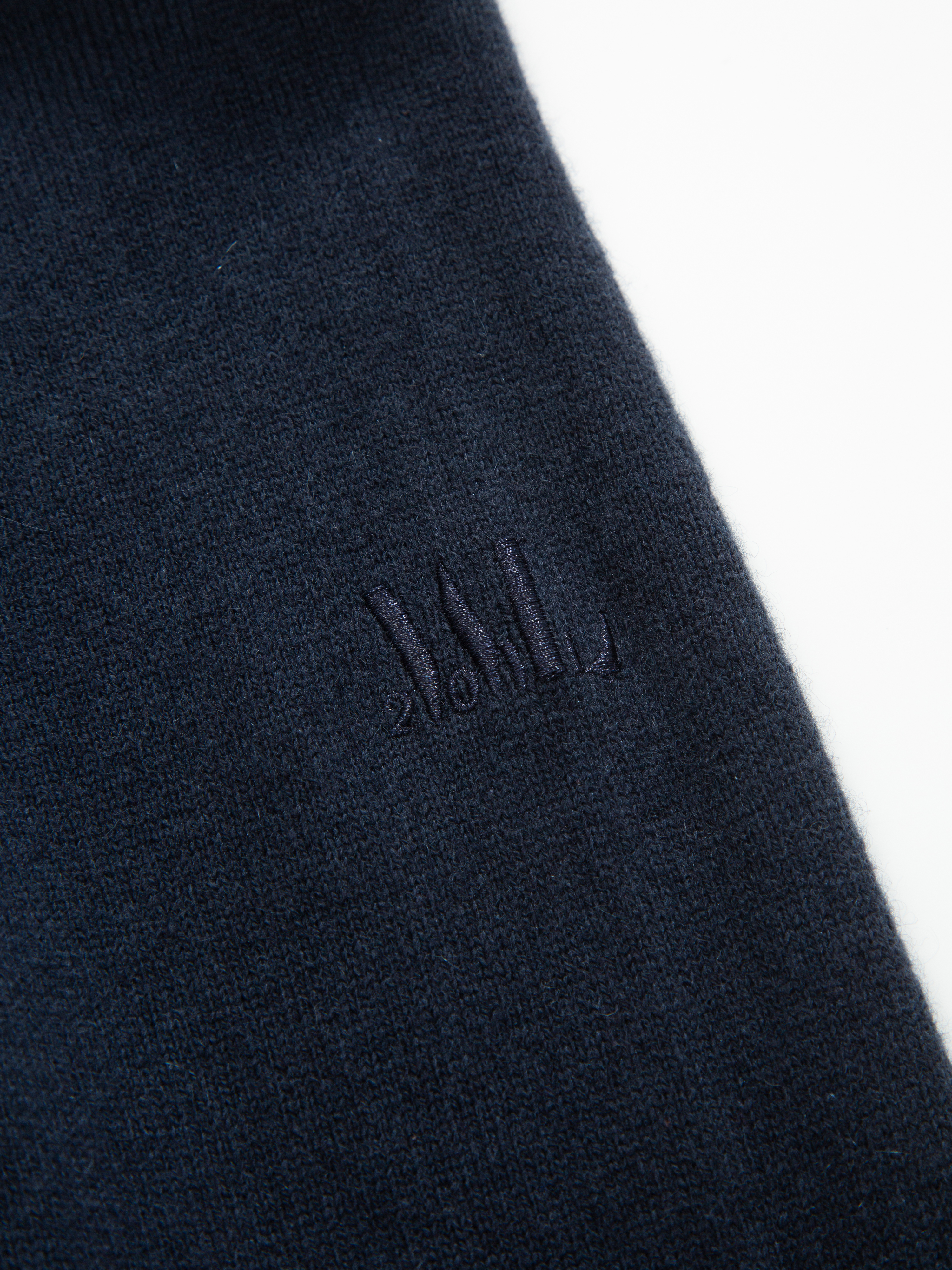 Hoffselva Polo Sweater Dark Blue