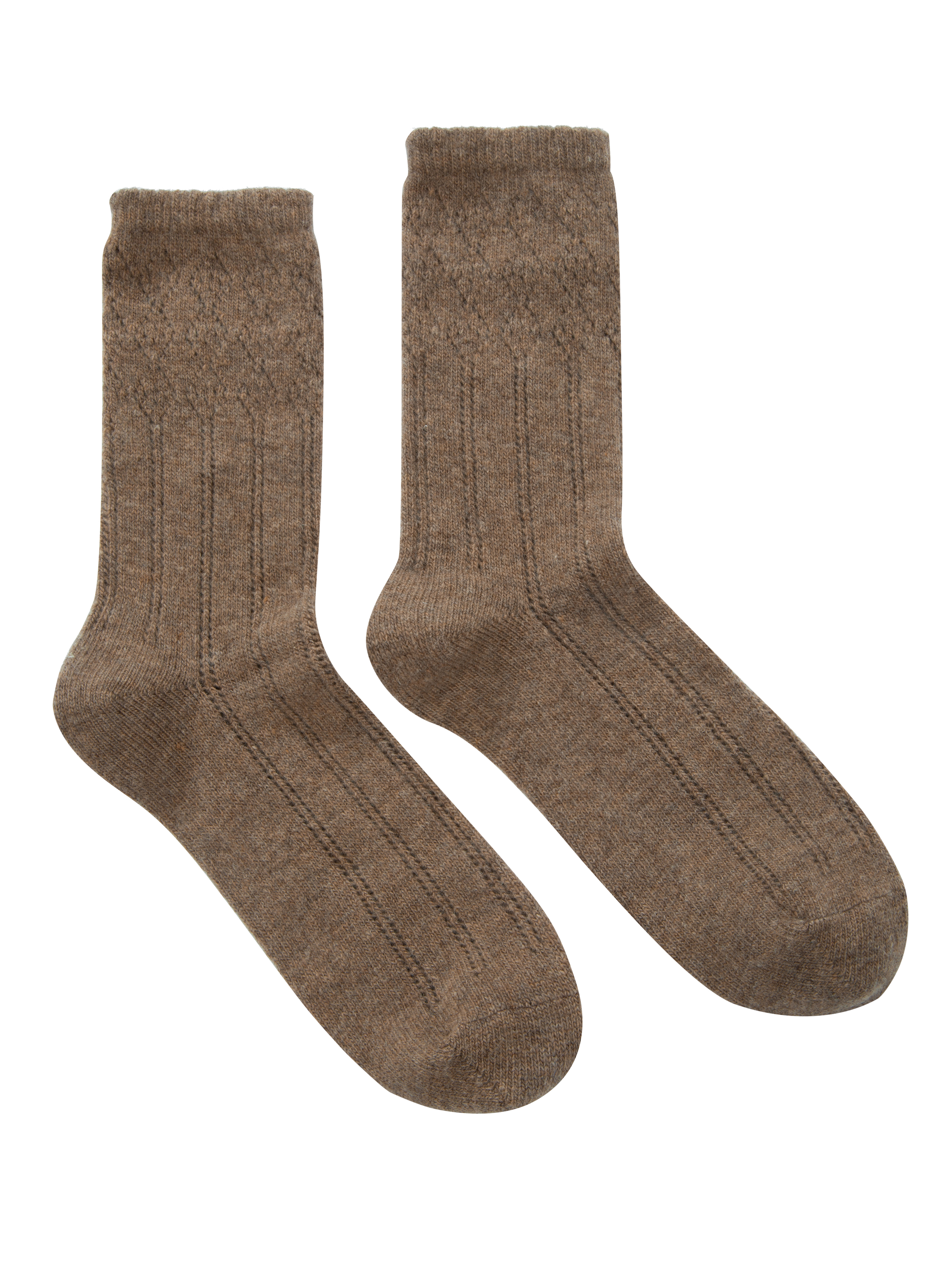 Lyngen Cashmere Socks Beige