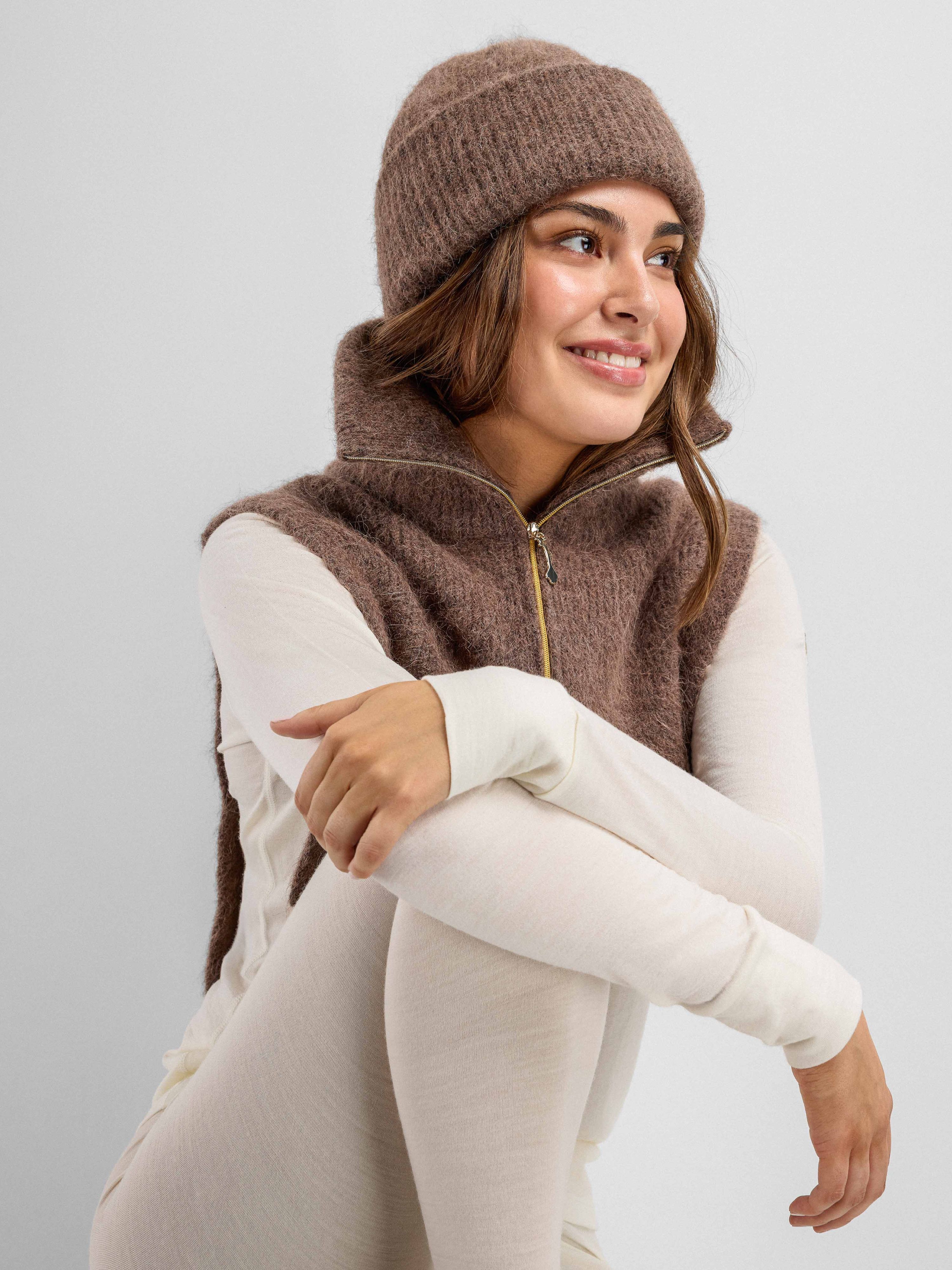 Raulandtind knitted Hat Mocca