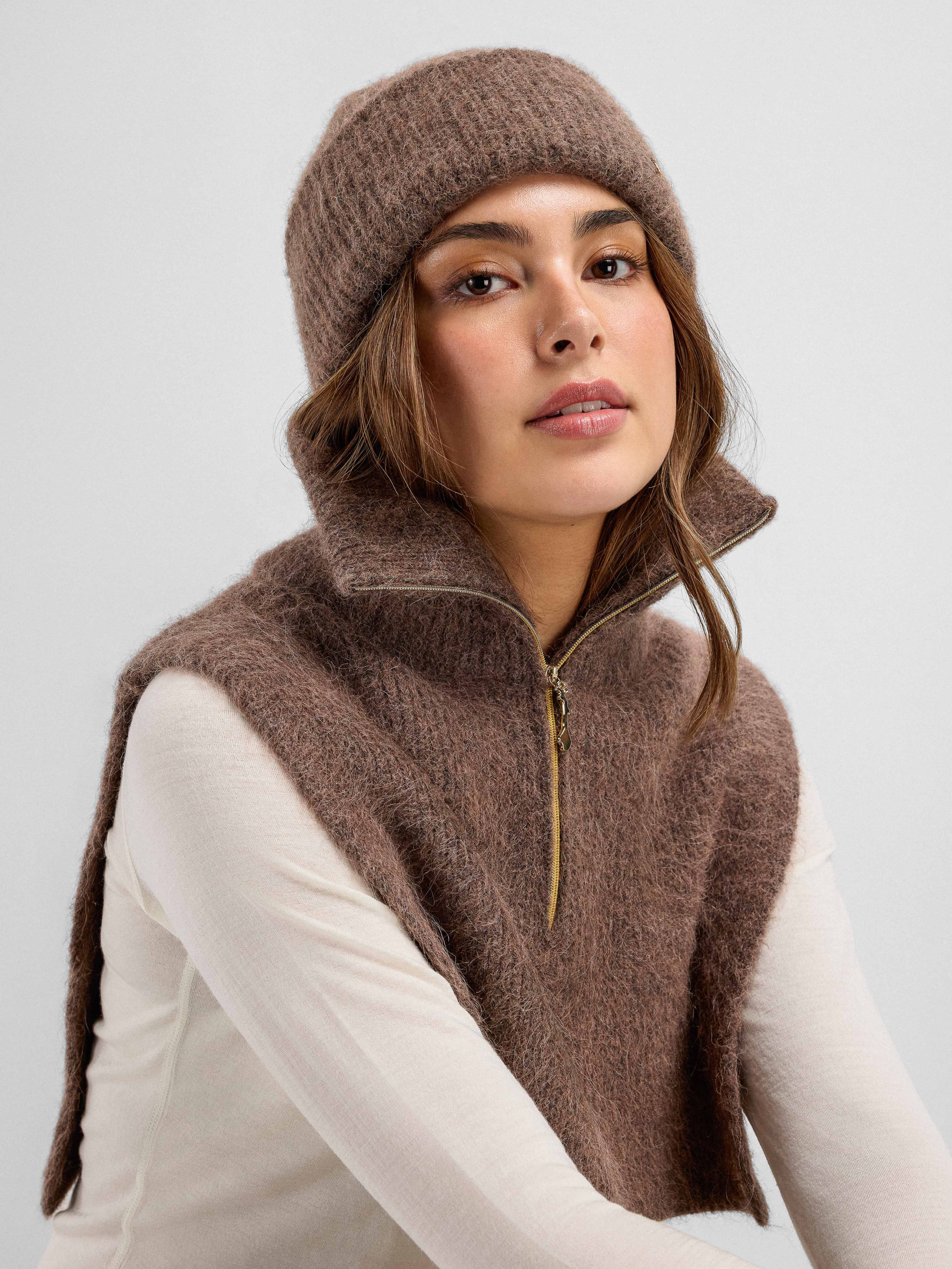 Raulandtind knitted Hat Mocca