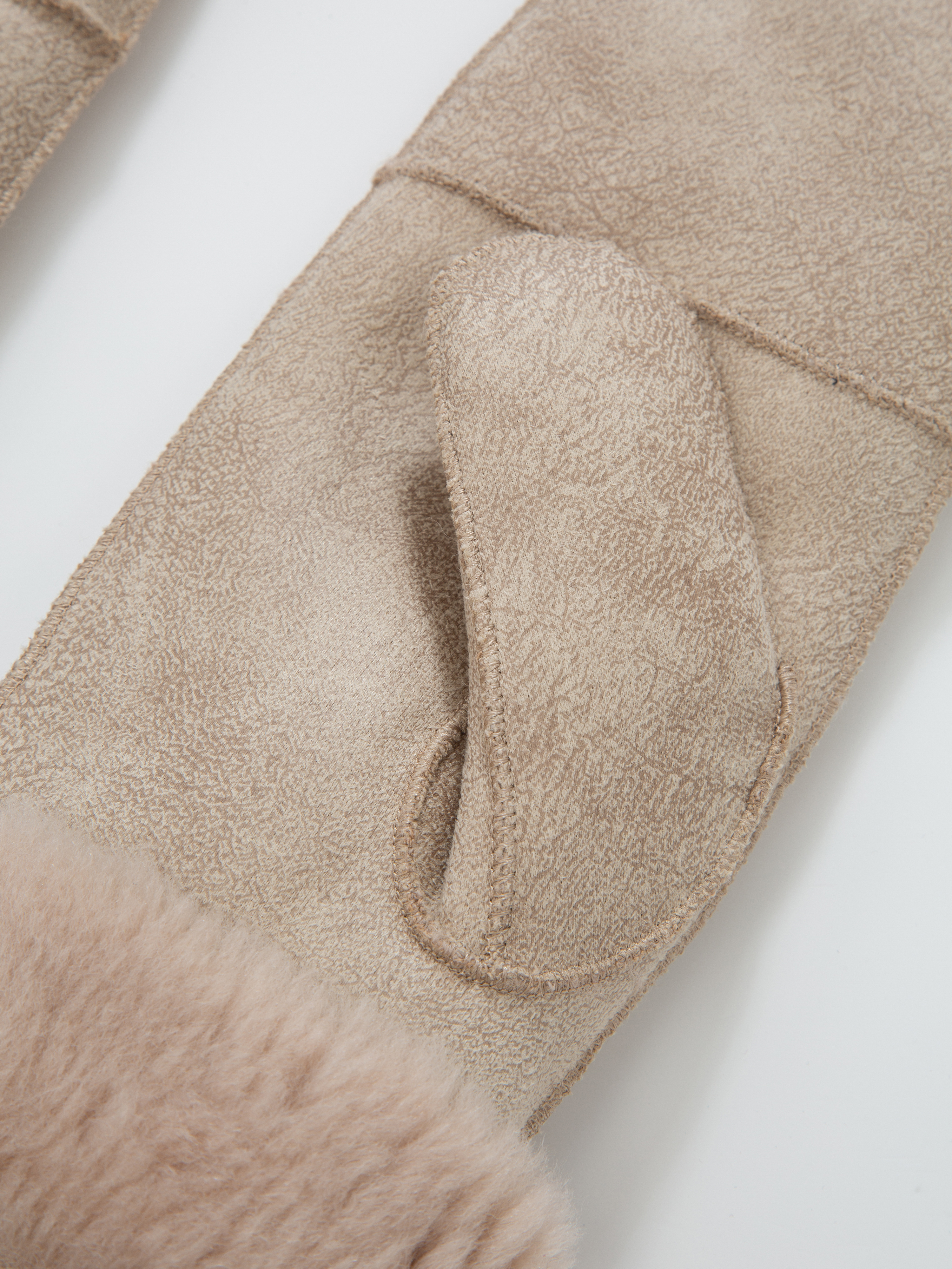 Solveggen Lambwool Mittens Champagne