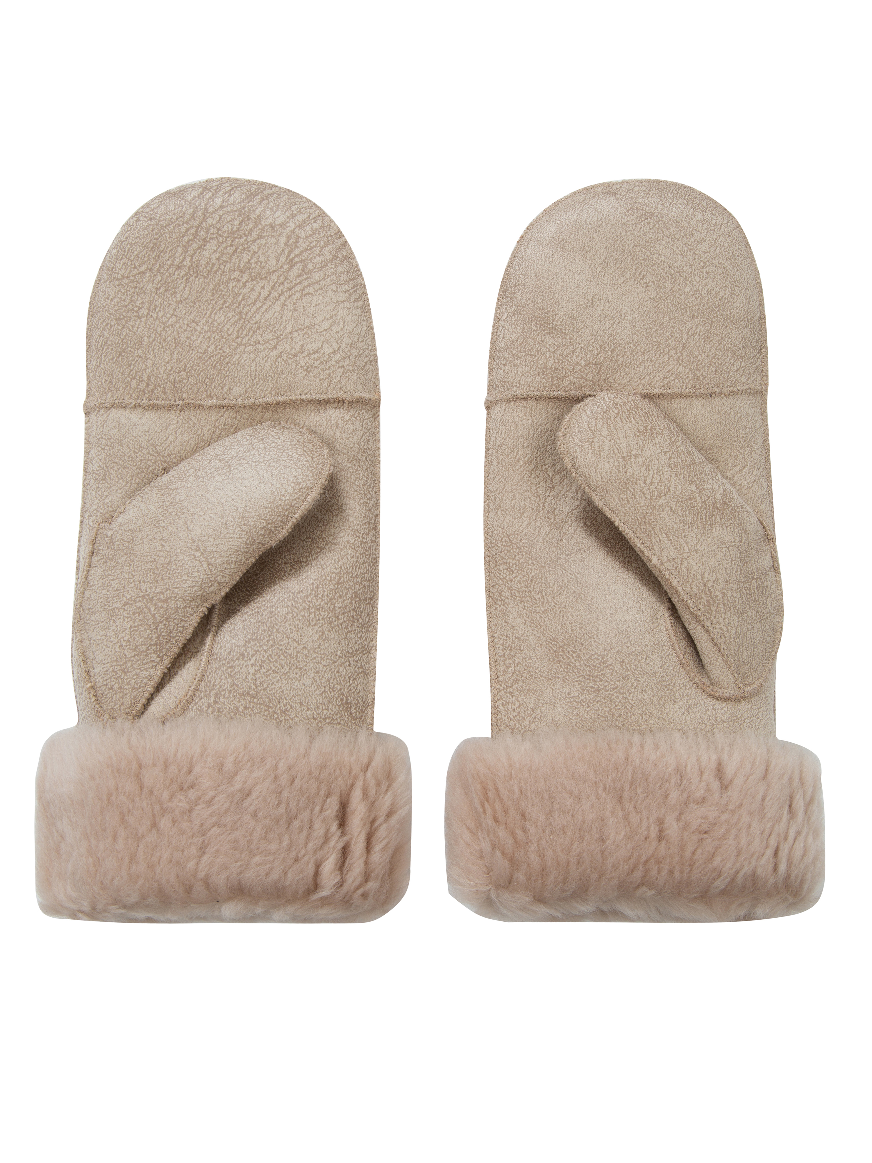 Solveggen Lambwool Mittens Champagne
