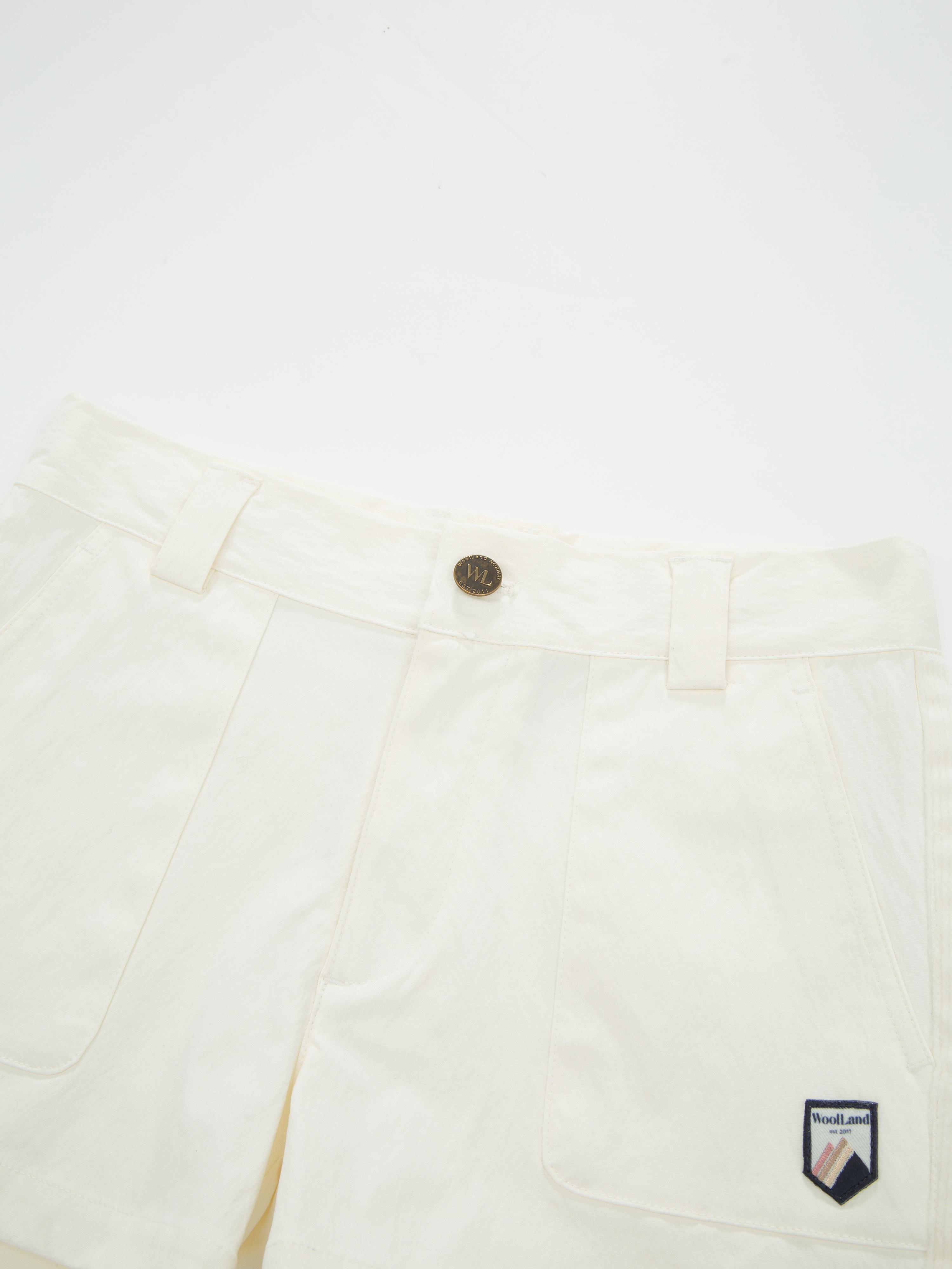Romsdalseggen Corduroy Girl Shorts  Snow White
