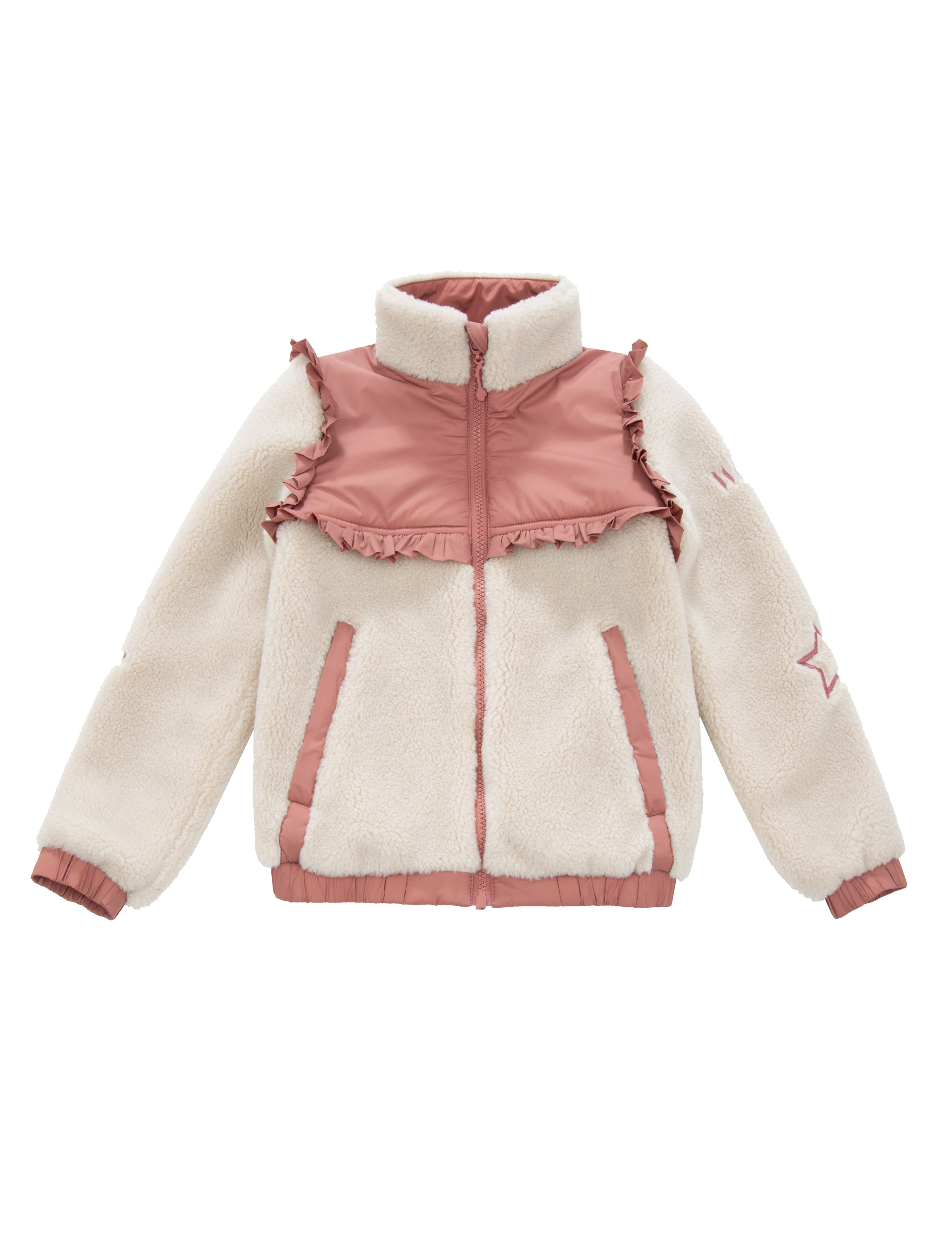 Stryn Fleece Jakke Burned Rose