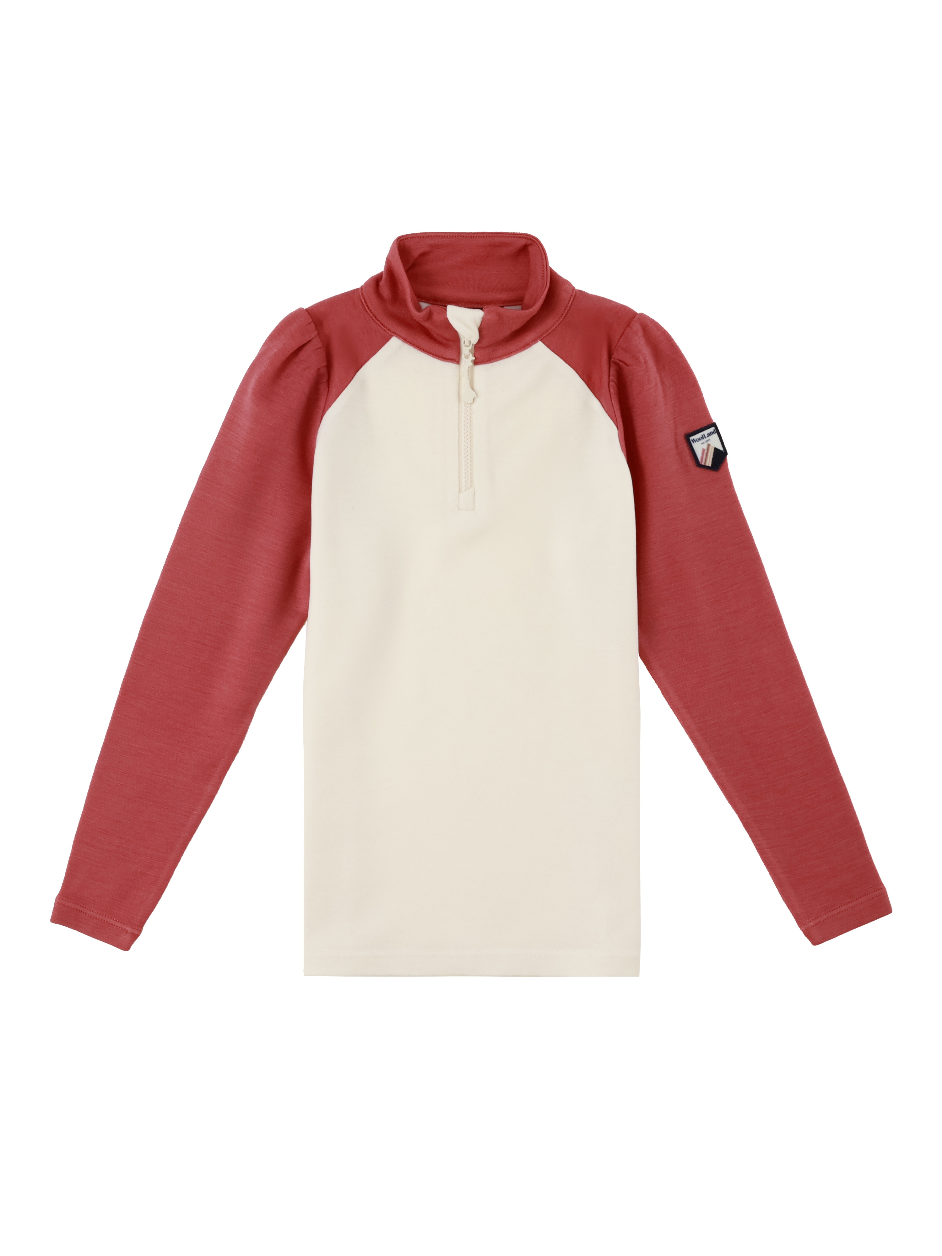 Unstad Half-Zip Ulltrøye Burned Rose
