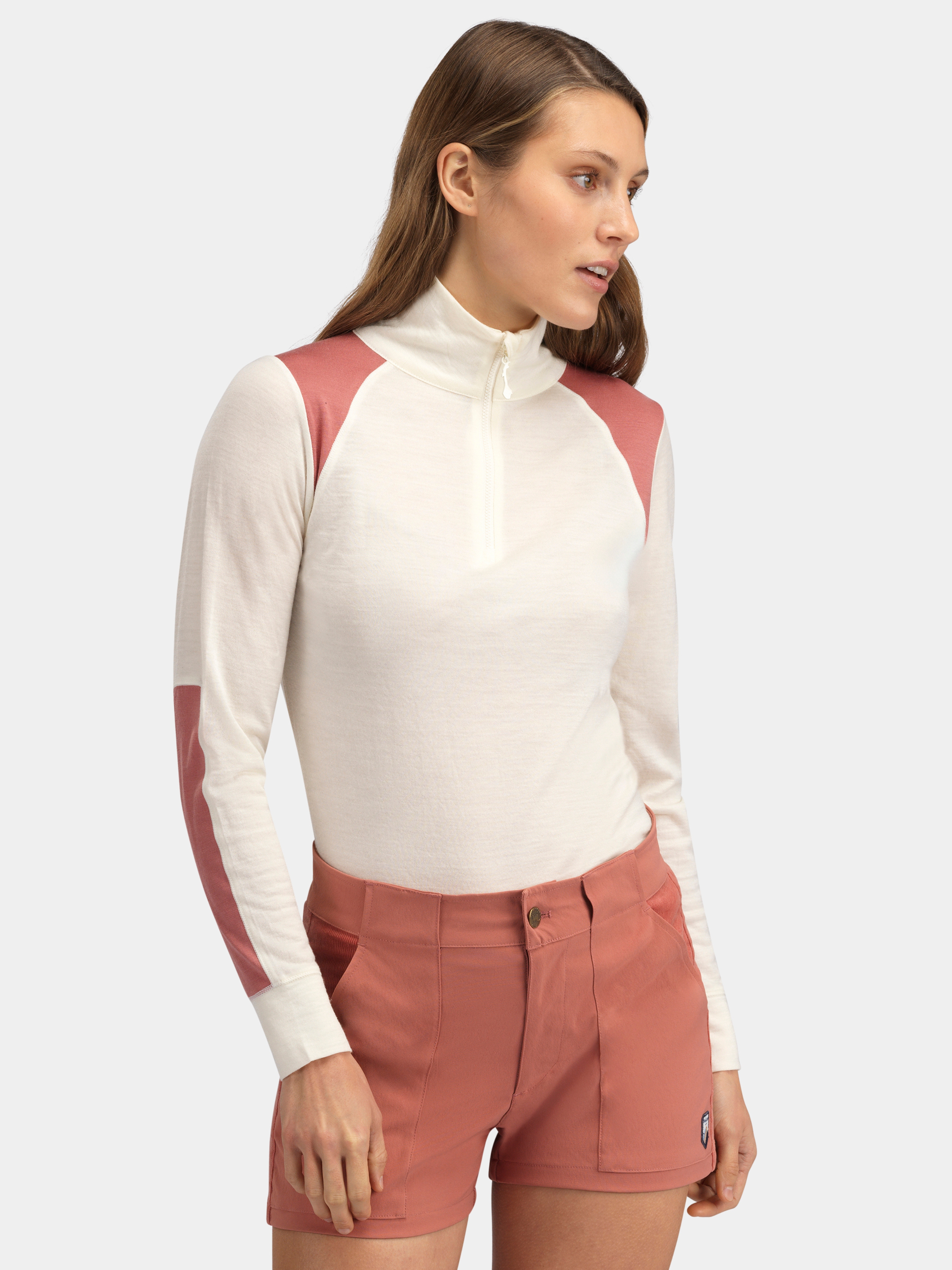 Hilleknuten Long Sleeve Sweater Burned Rose