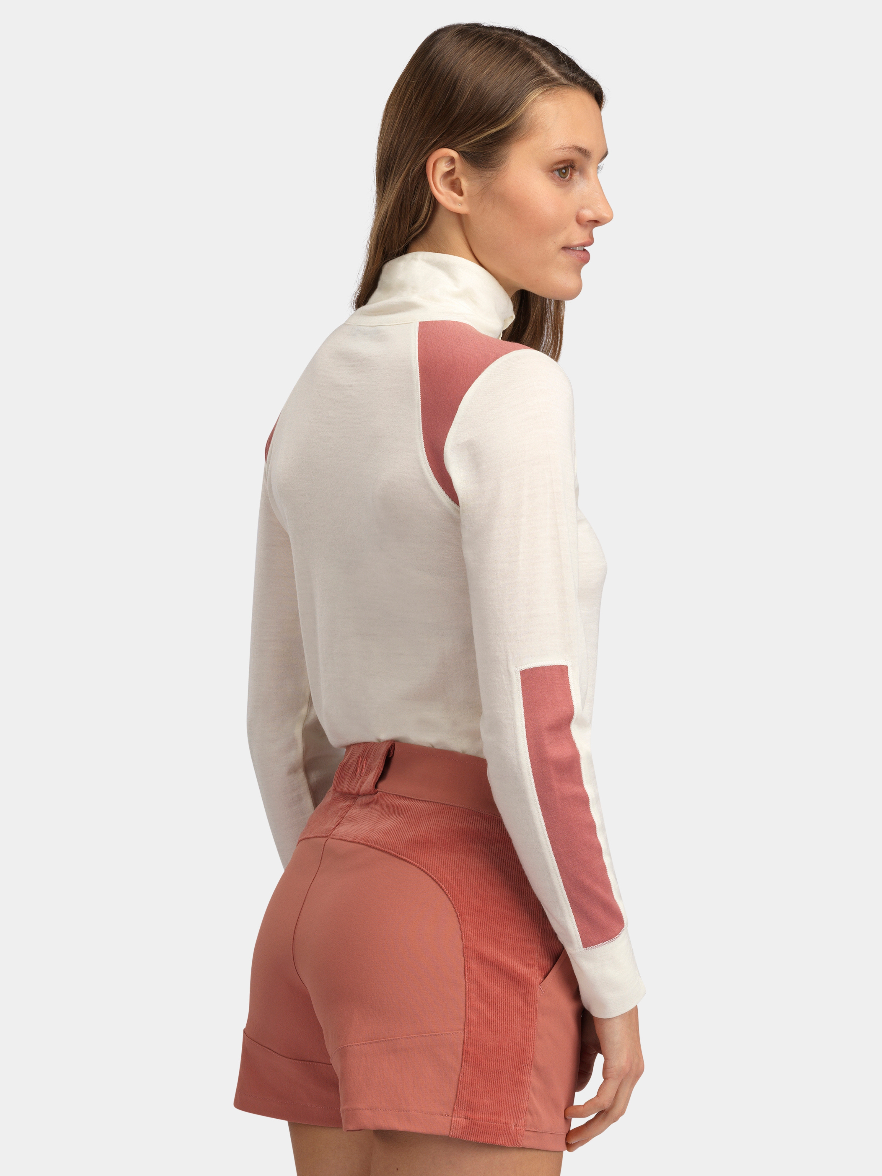 Hilleknuten Long Sleeve Sweater Burned Rose
