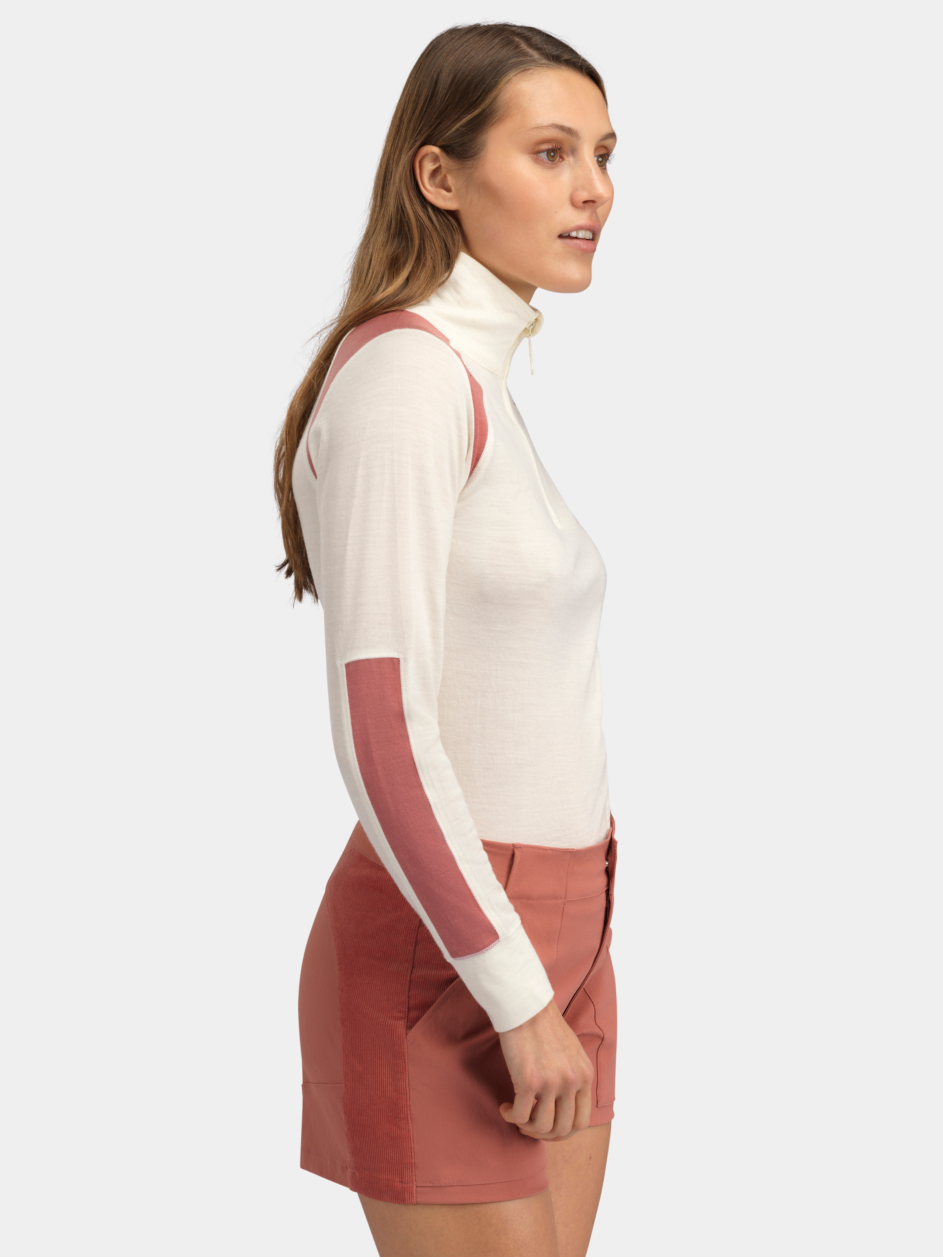 Hilleknuten Long Sleeve Sweater Burned Rose