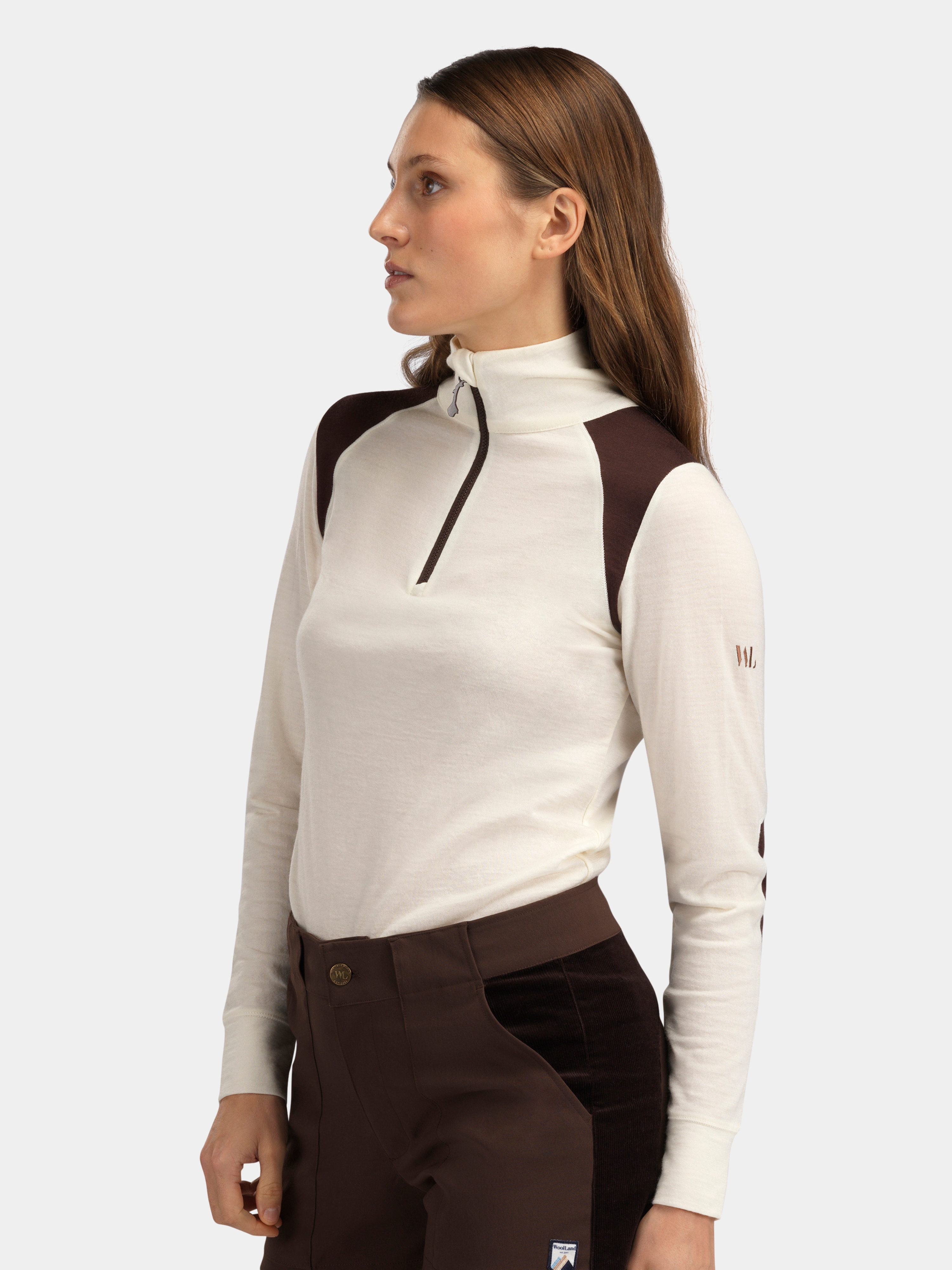 Hilleknuten Long Sleeve Sweater Hot Fudge