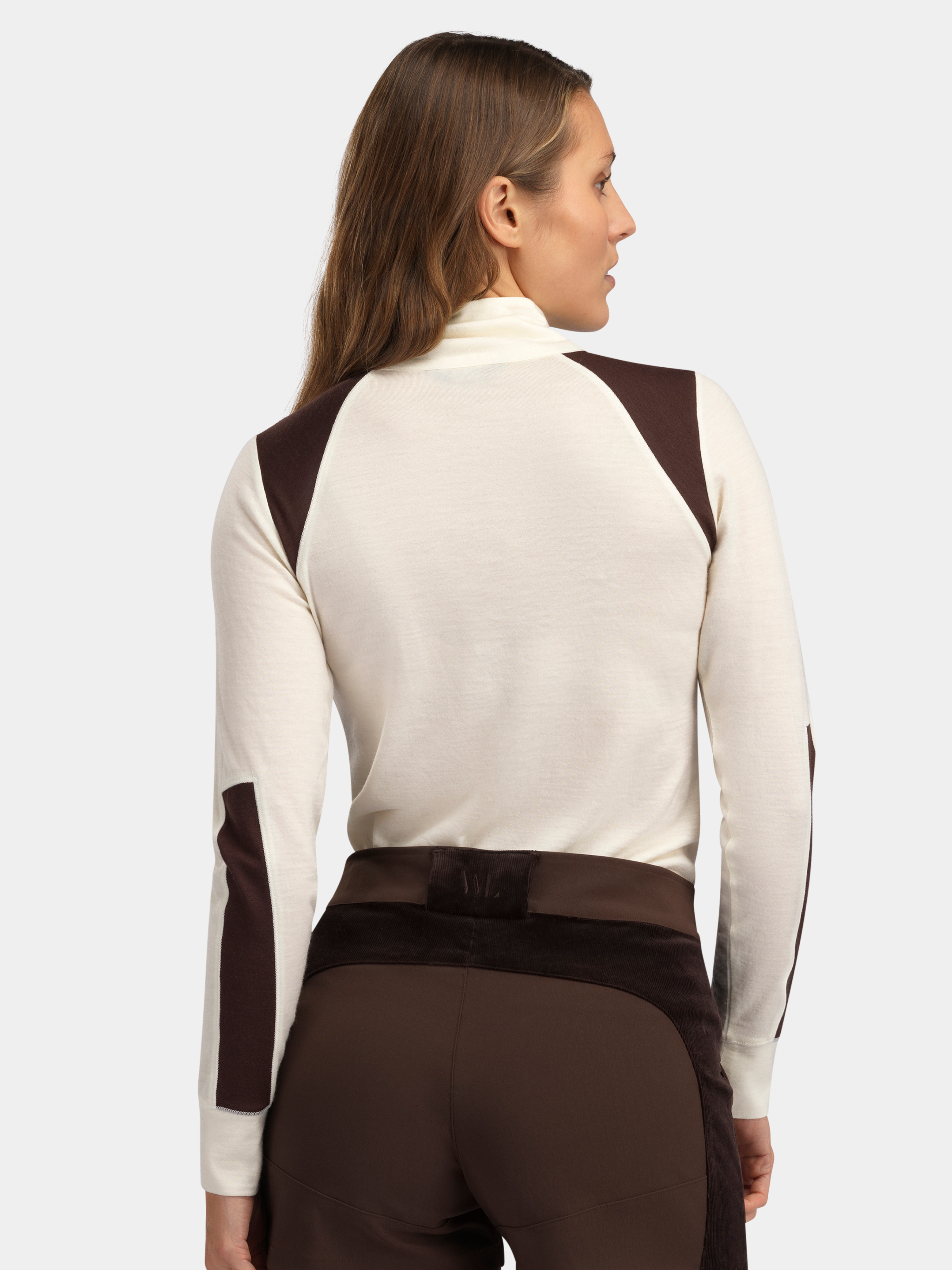 Hilleknuten Long Sleeve Sweater Hot Fudge