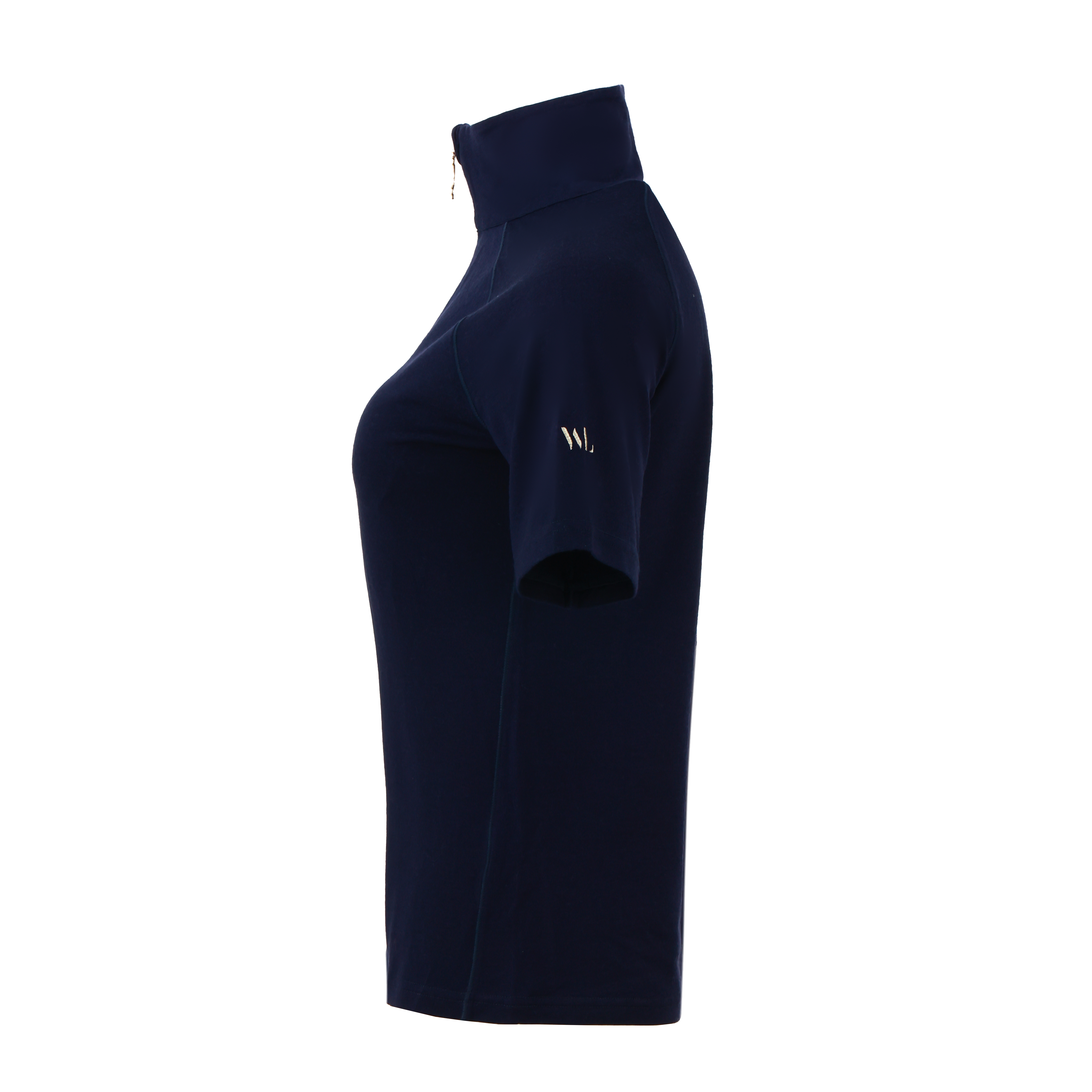 Hilleknuten Short Sleeve Top Blue Ink