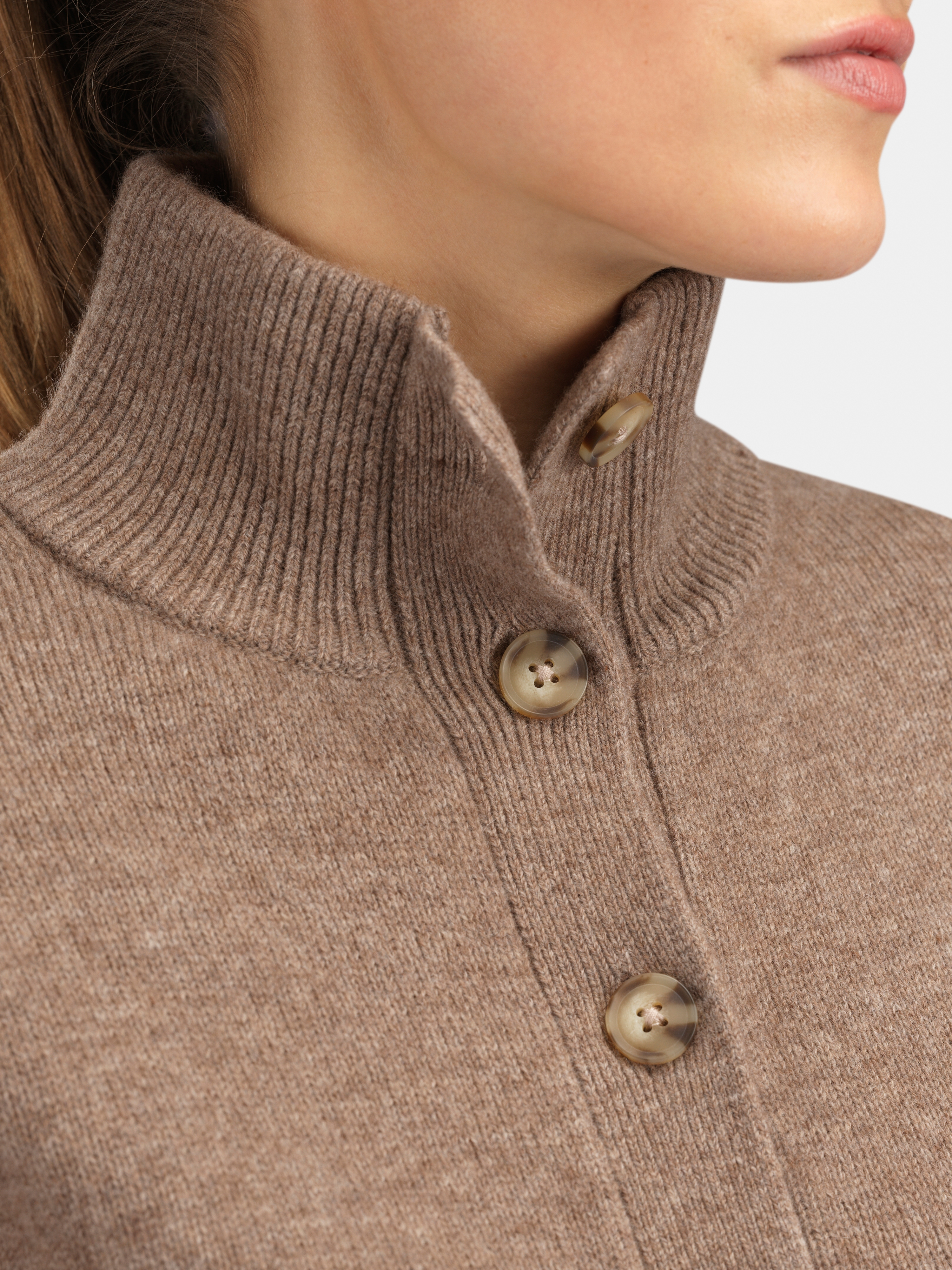 Justatinden Buttoned Jacket Woman Nougat