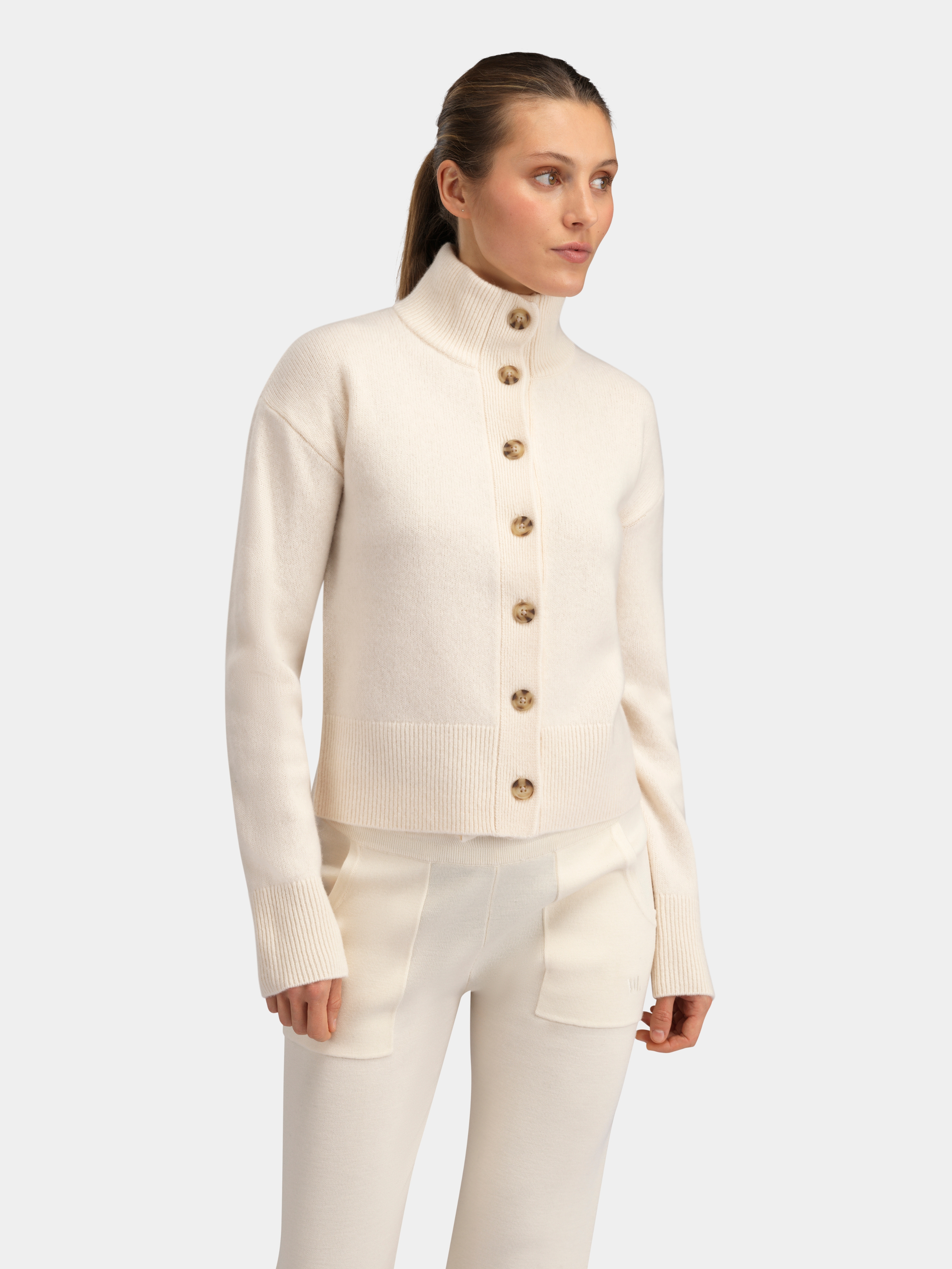 Justatinden Buttoned Jacket Woman Snow White