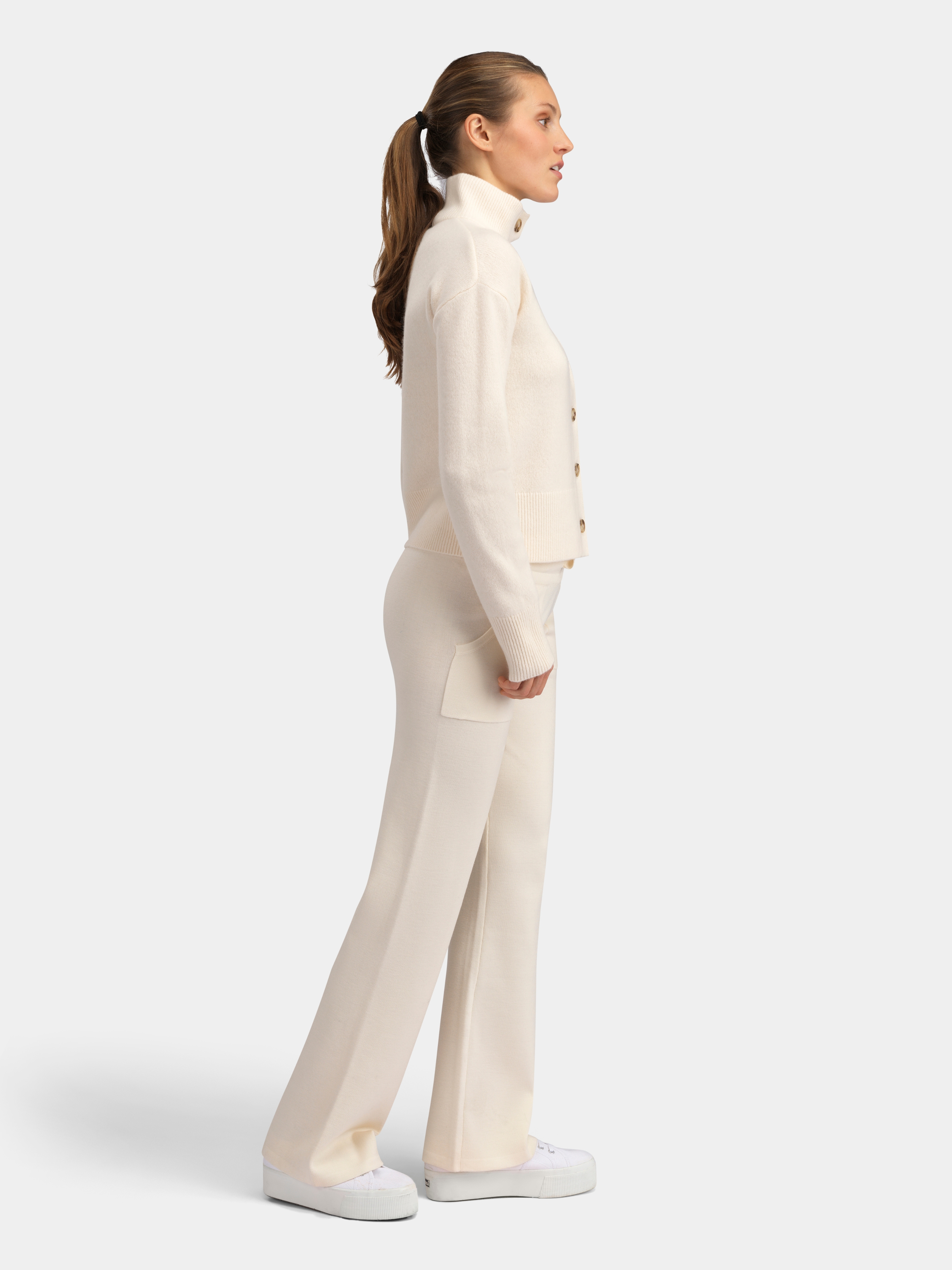 Justatinden Buttoned Jacket Woman Snow White