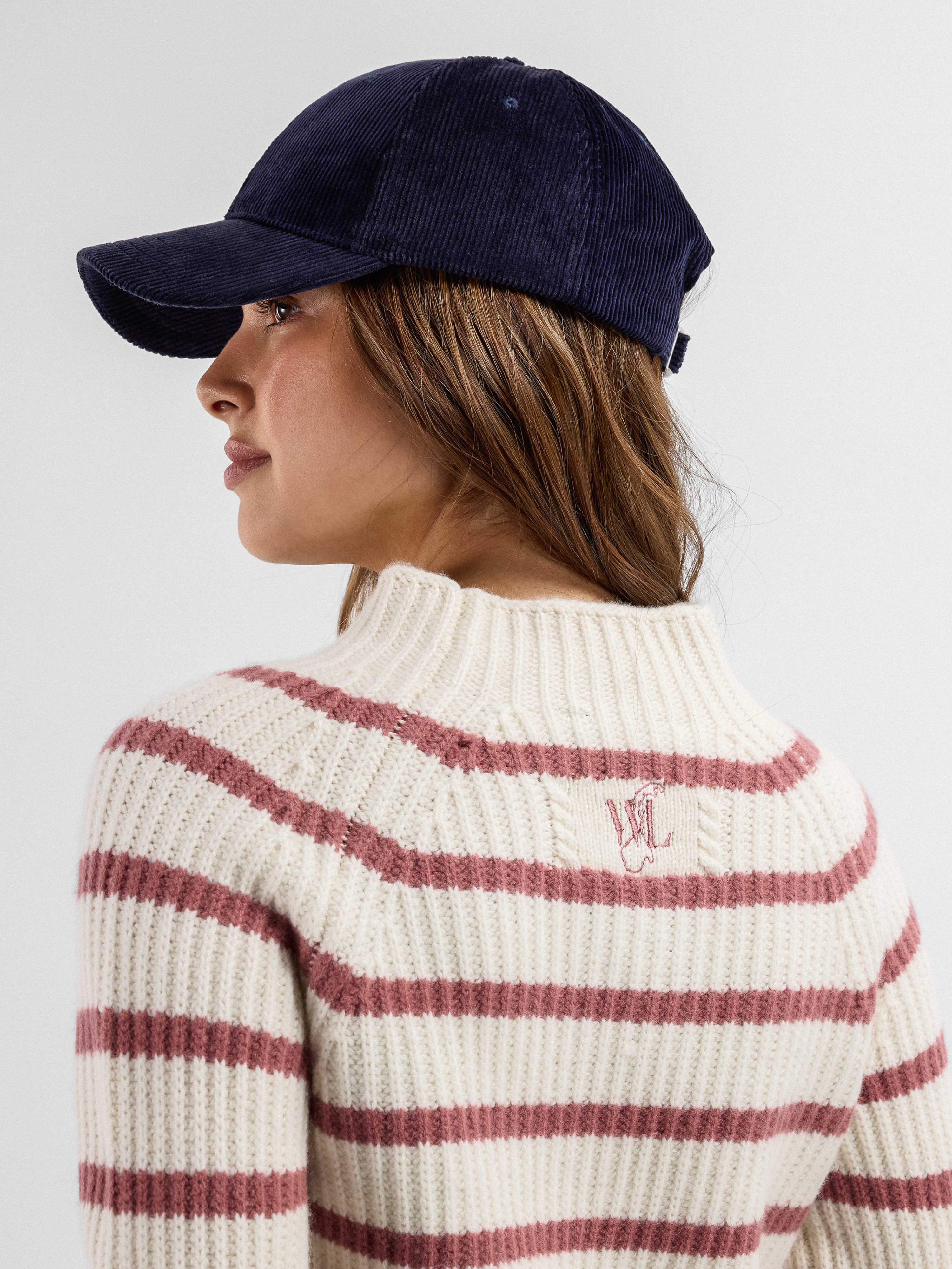 Kråkerøy Knitted Sweater Woman Burned Rose