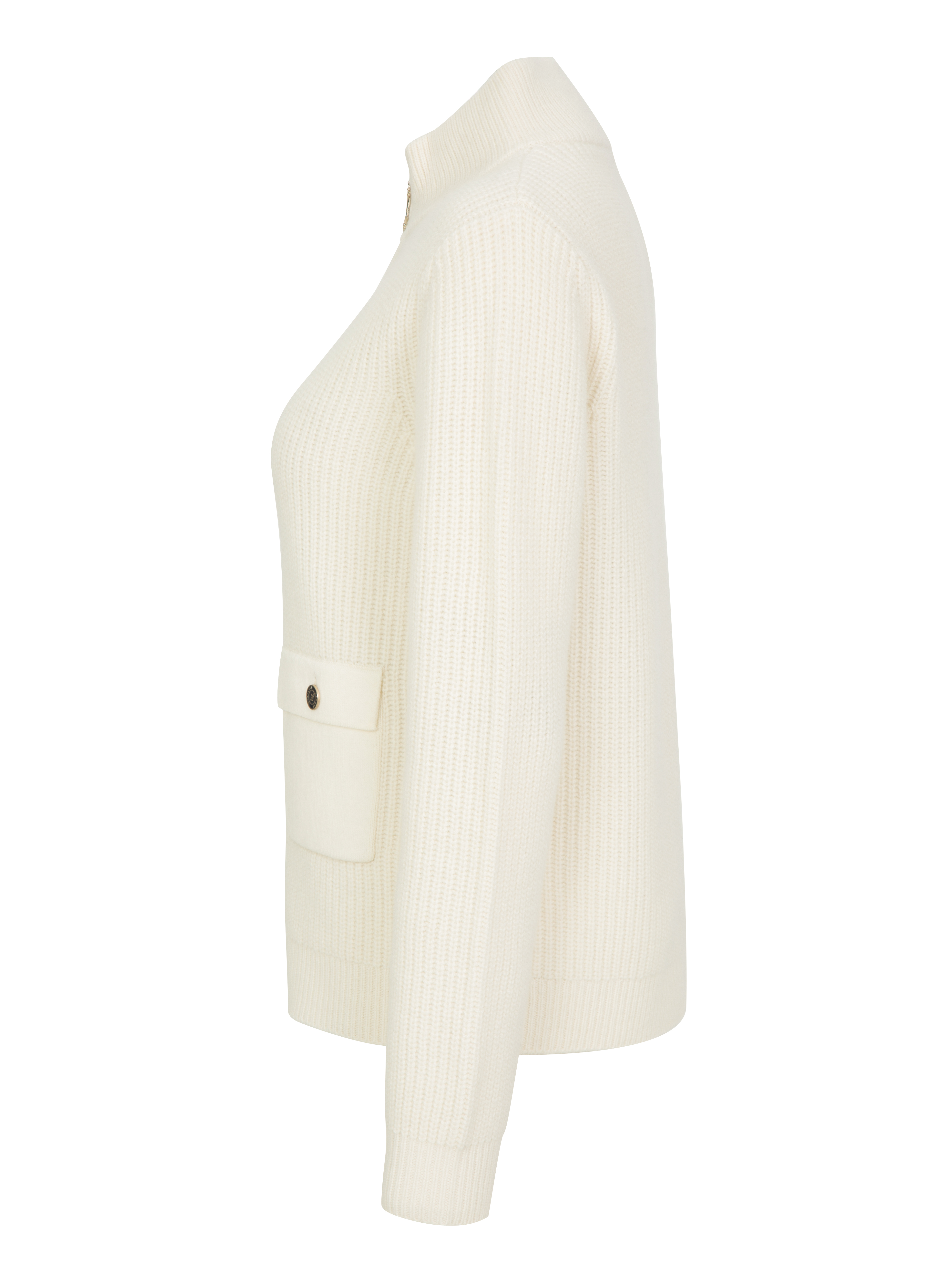 Risdalsfjellet Knitted Sweater Woman White Swan