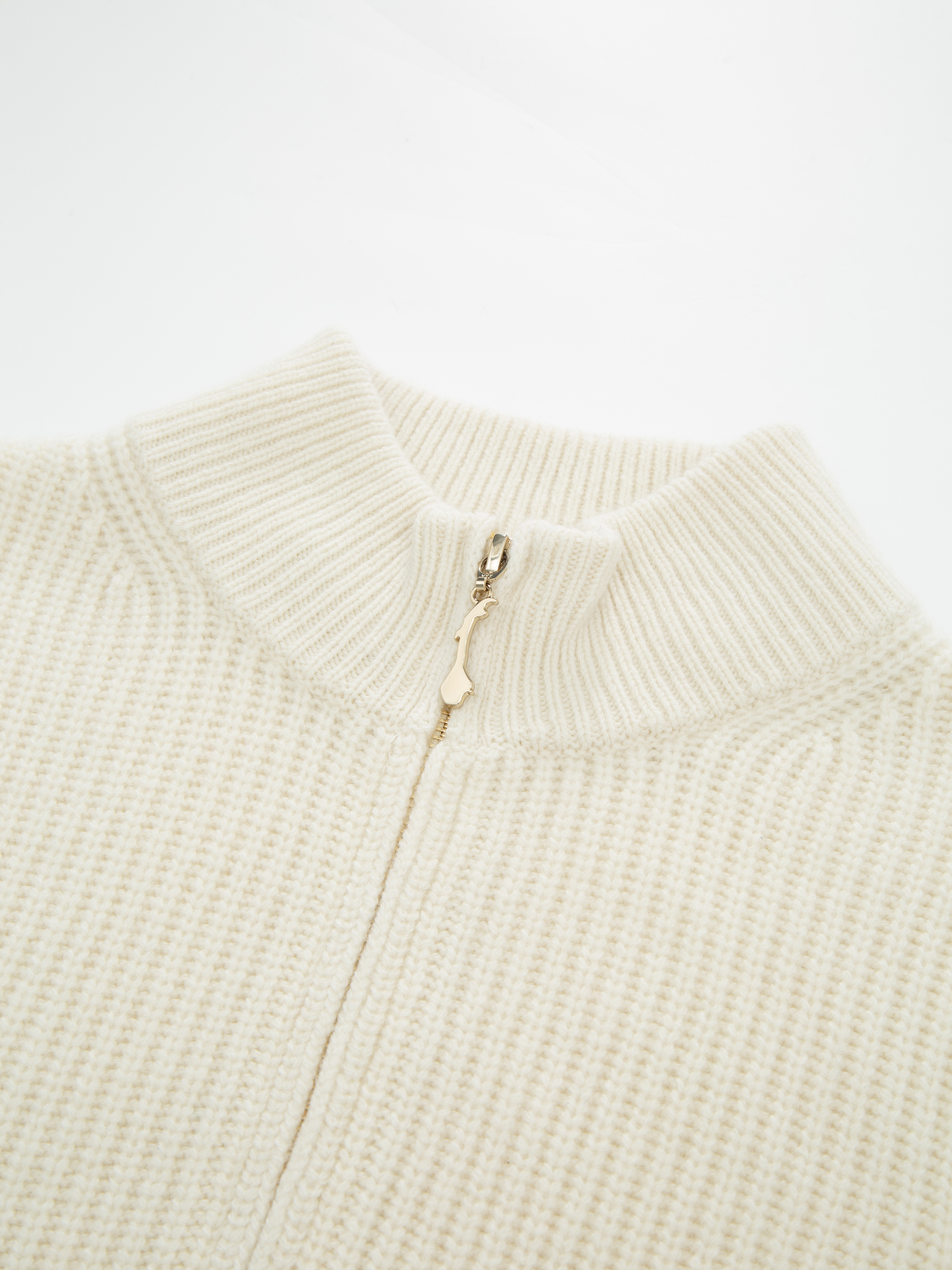 Risdalsfjellet Knitted Sweater Woman White Swan