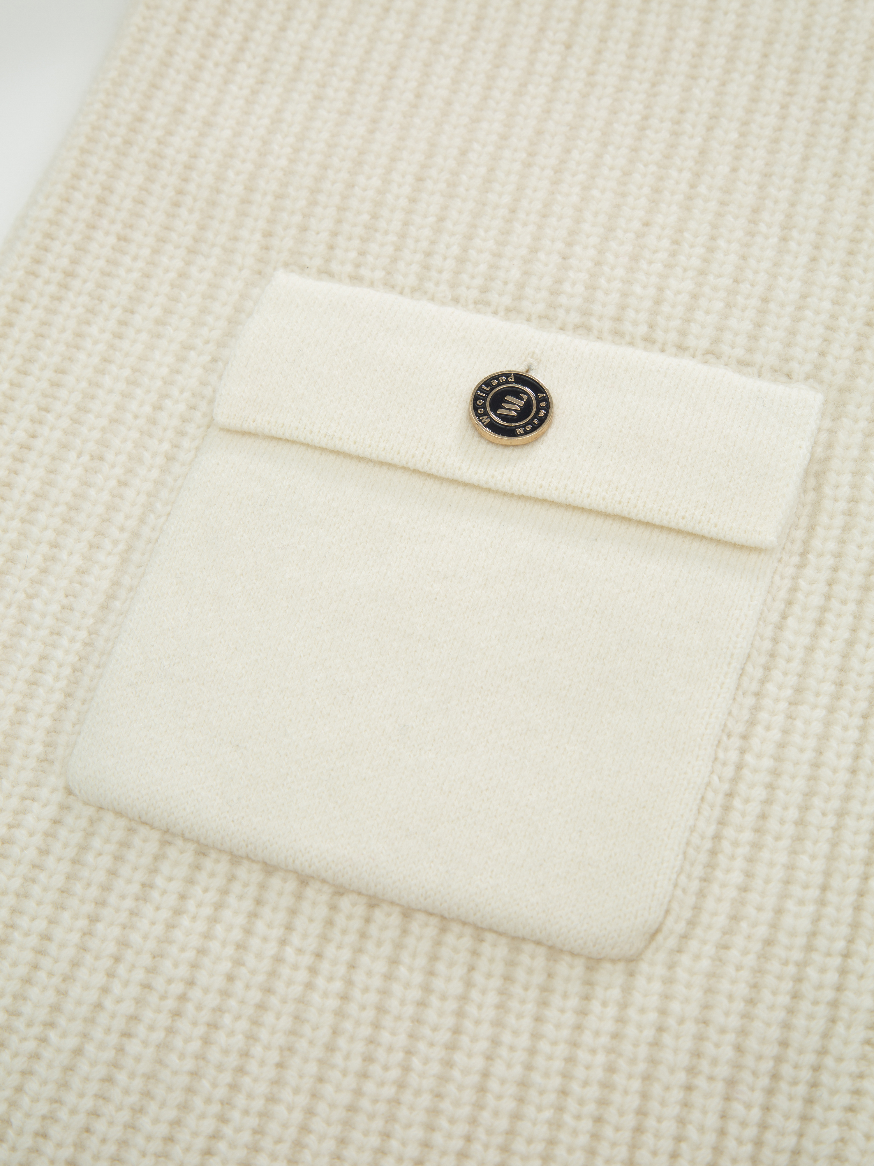 Risdalsfjellet Knitted Sweater Woman White Swan