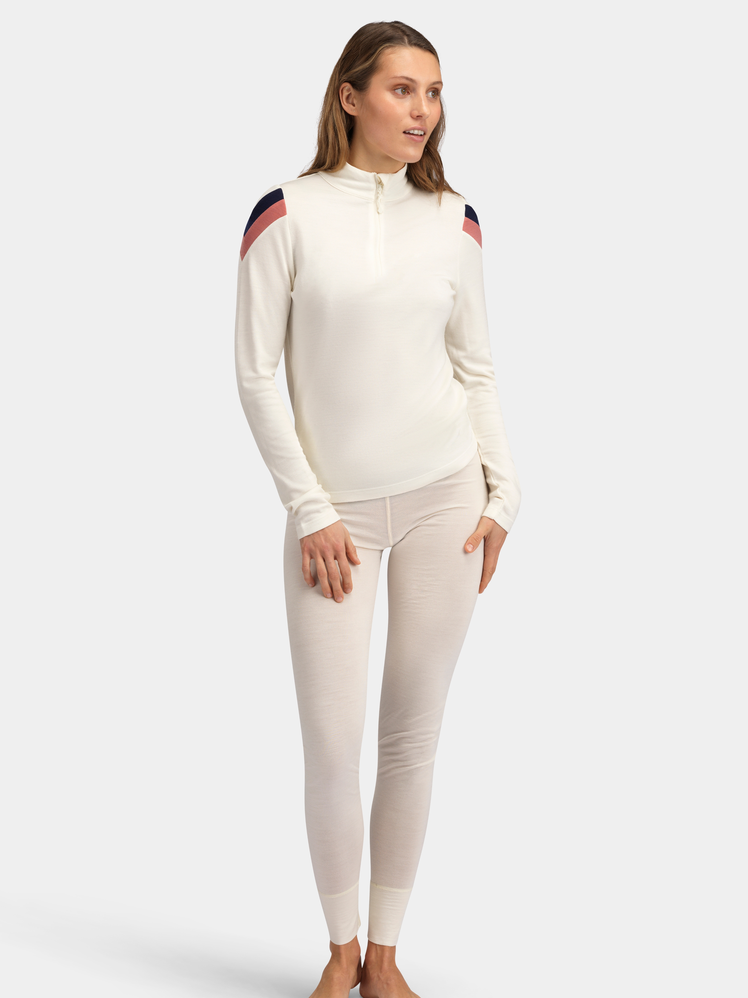 Rena Merino Base Layer Leggings Ivory