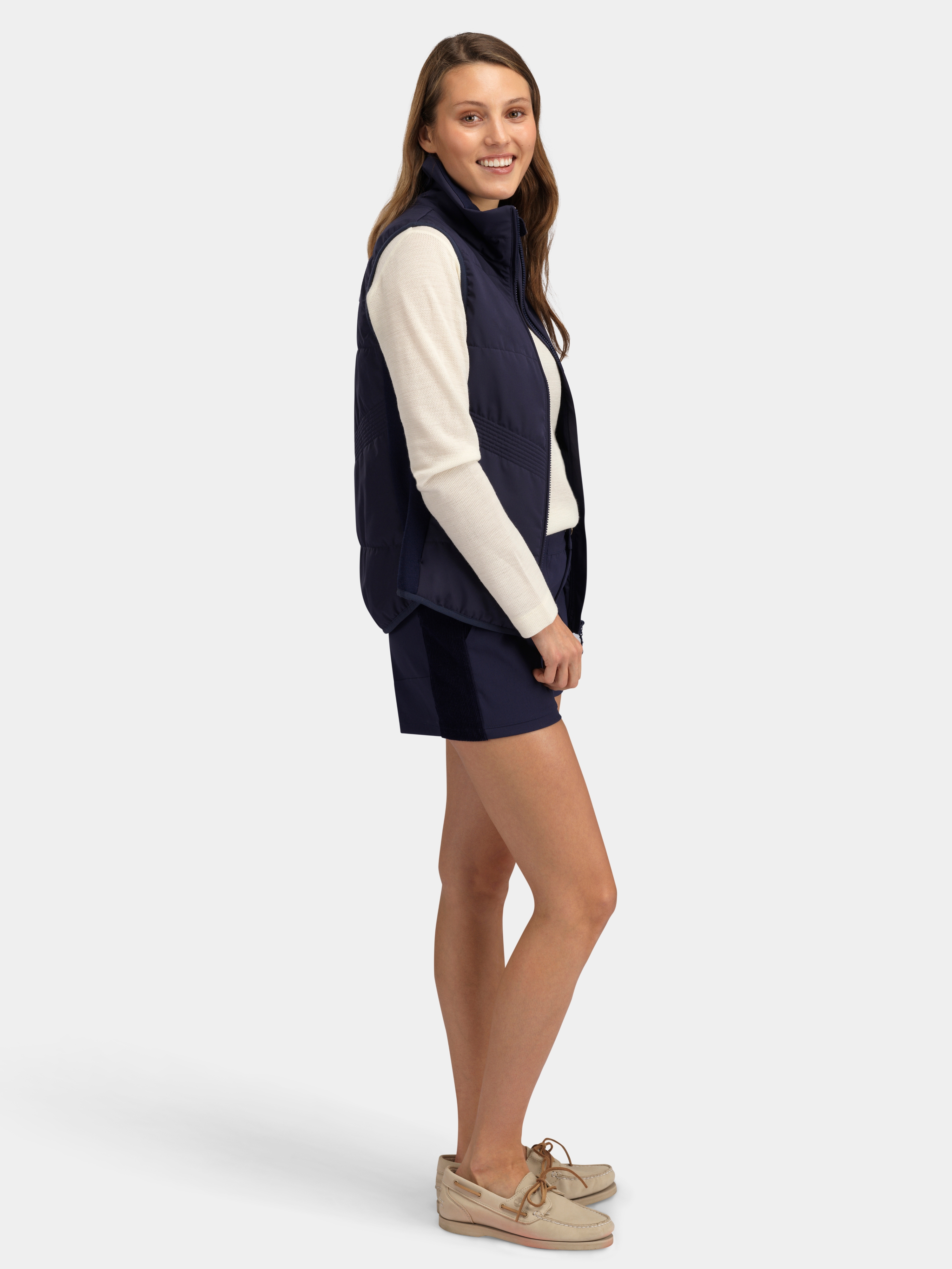 Romsdalseggen Courderoy Shorts  Blue Ink