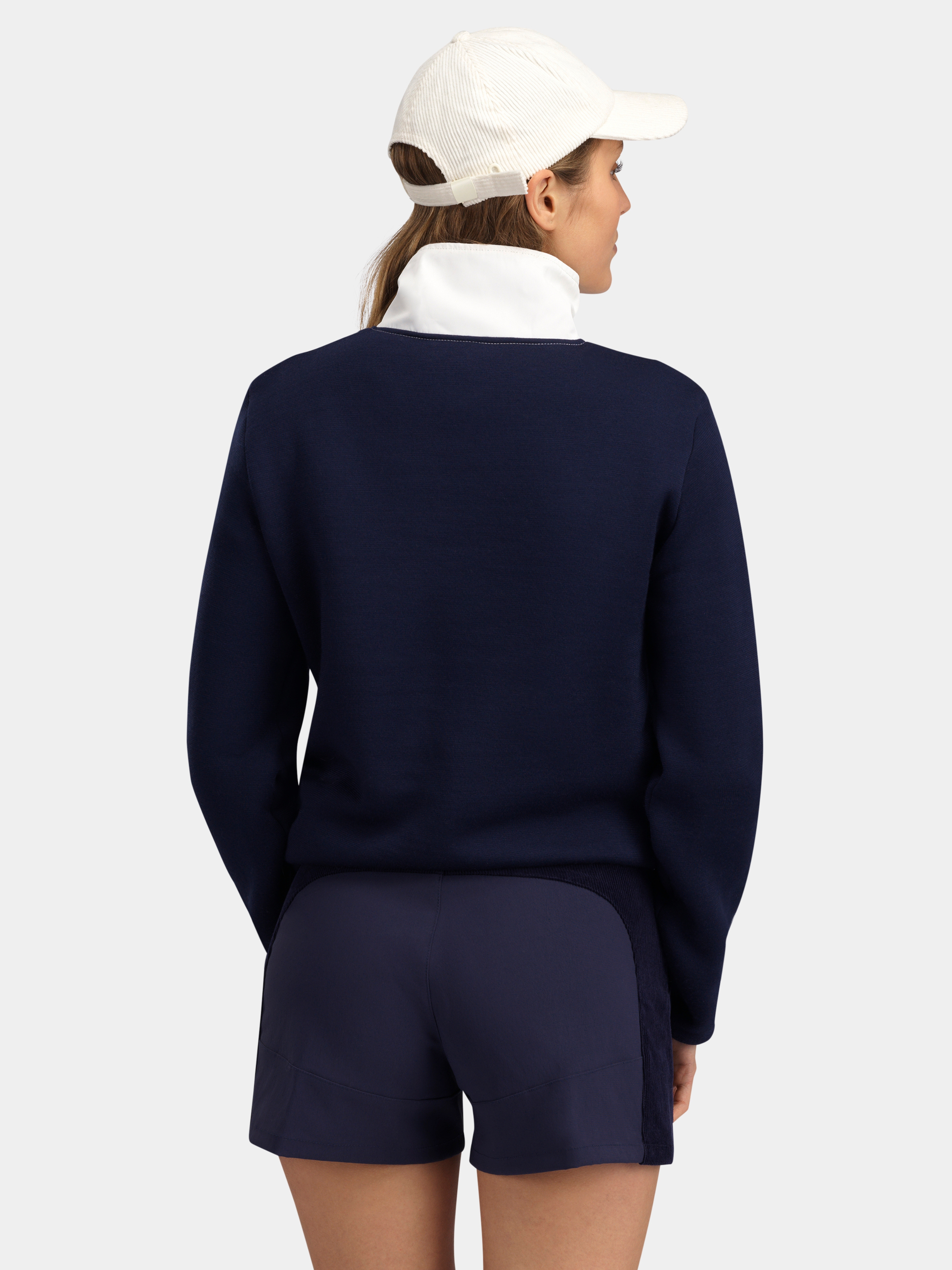 Romsdalseggen Courderoy Shorts  Blue Ink