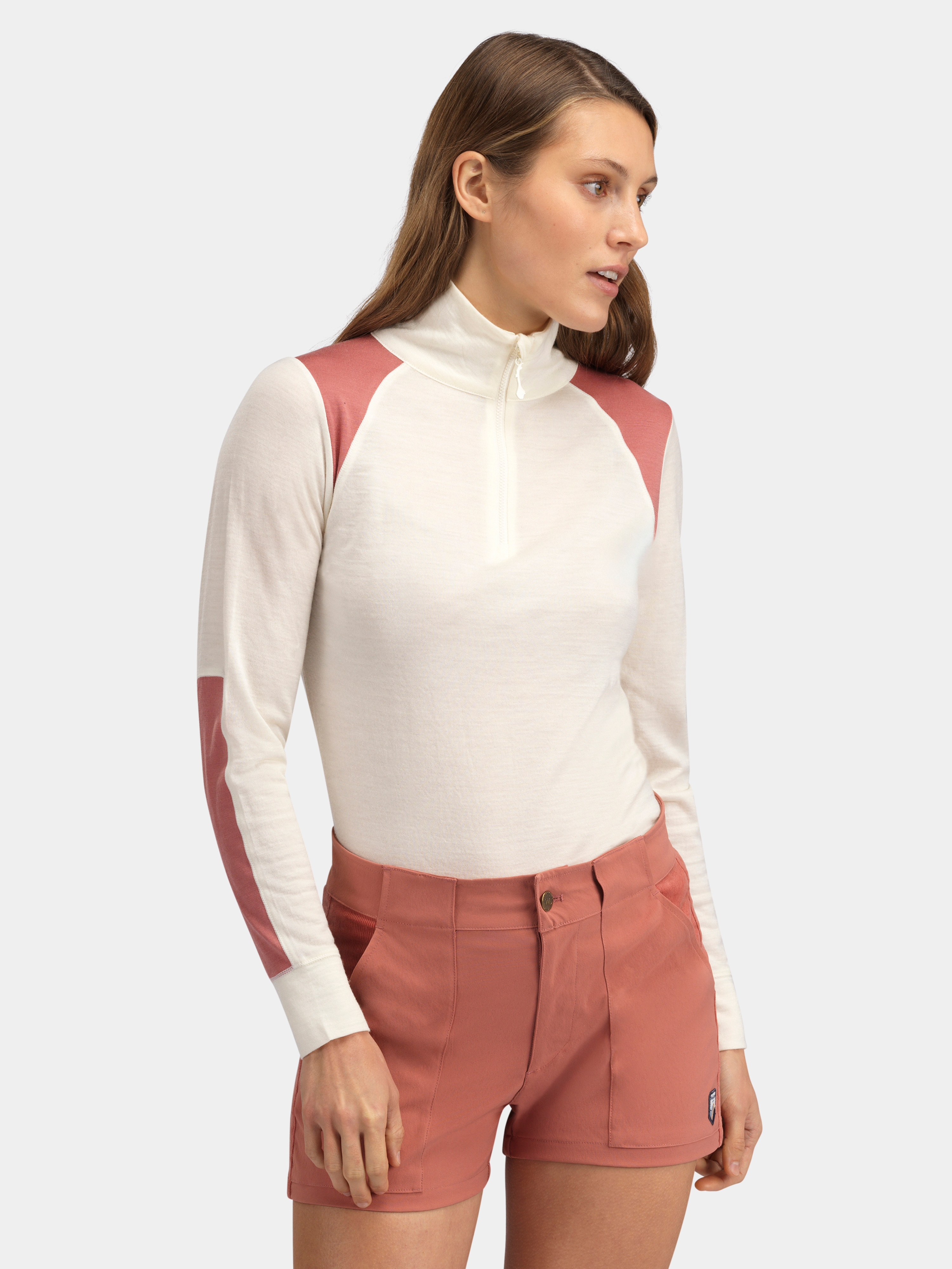 Romsdalseggen Courderoy Shorts  Burned Rose
