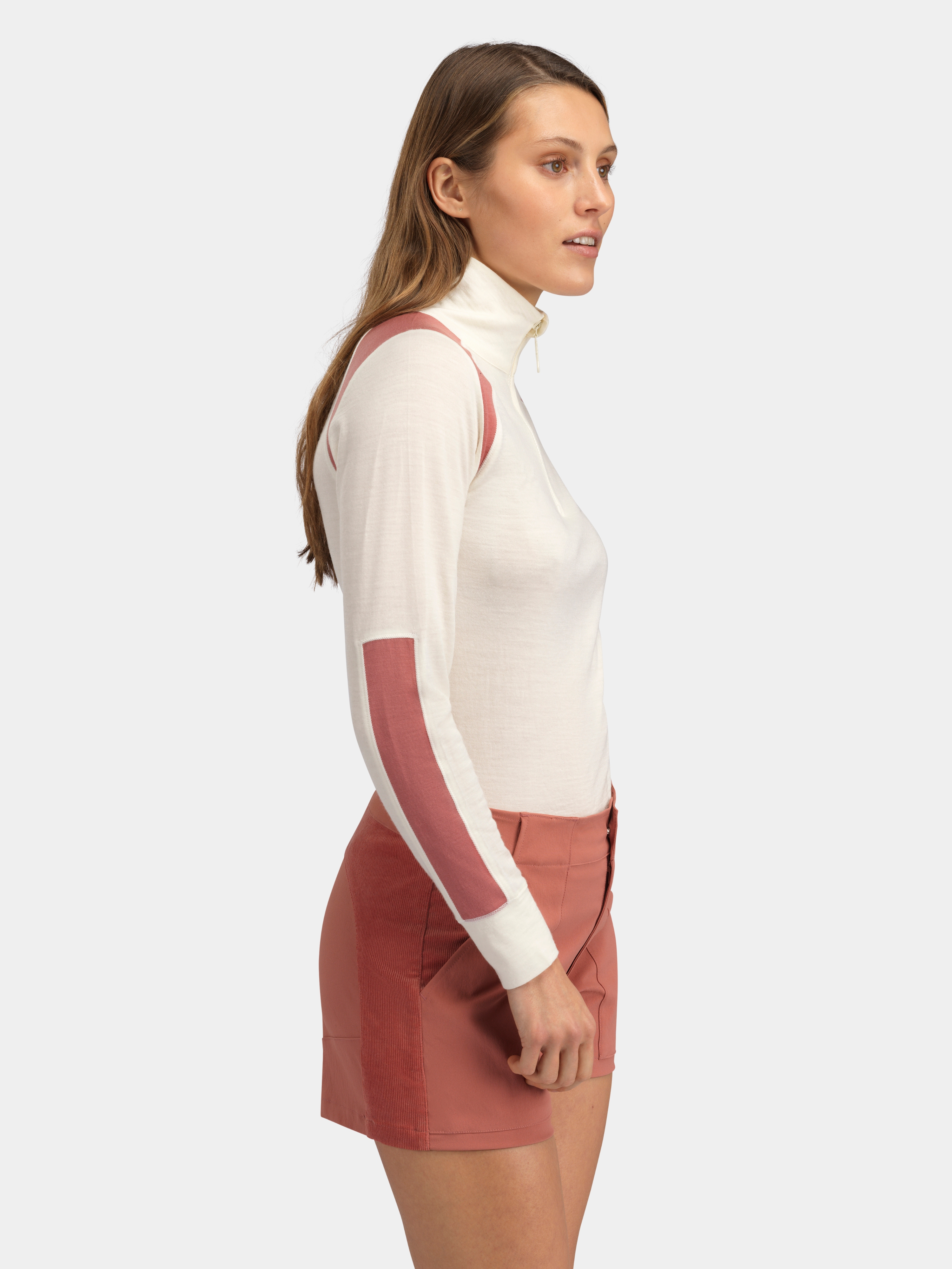 Romsdalseggen Courderoy Shorts  Burned Rose