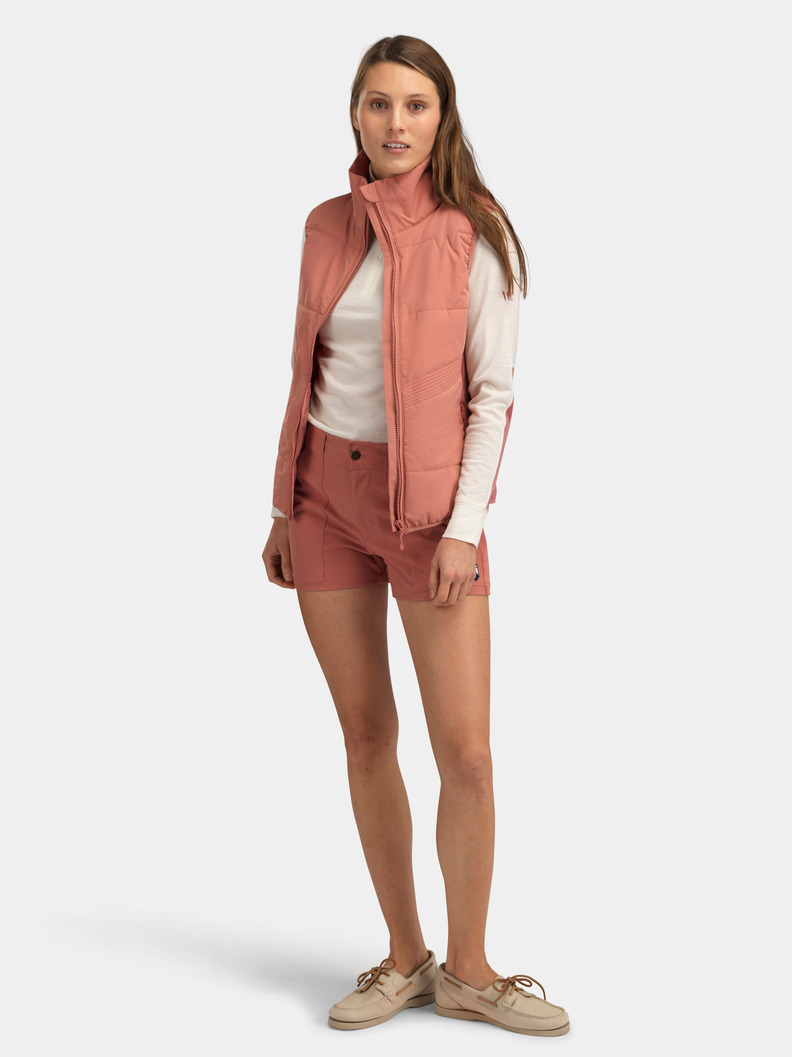 Romsdalseggen Courderoy Shorts  Burned Rose
