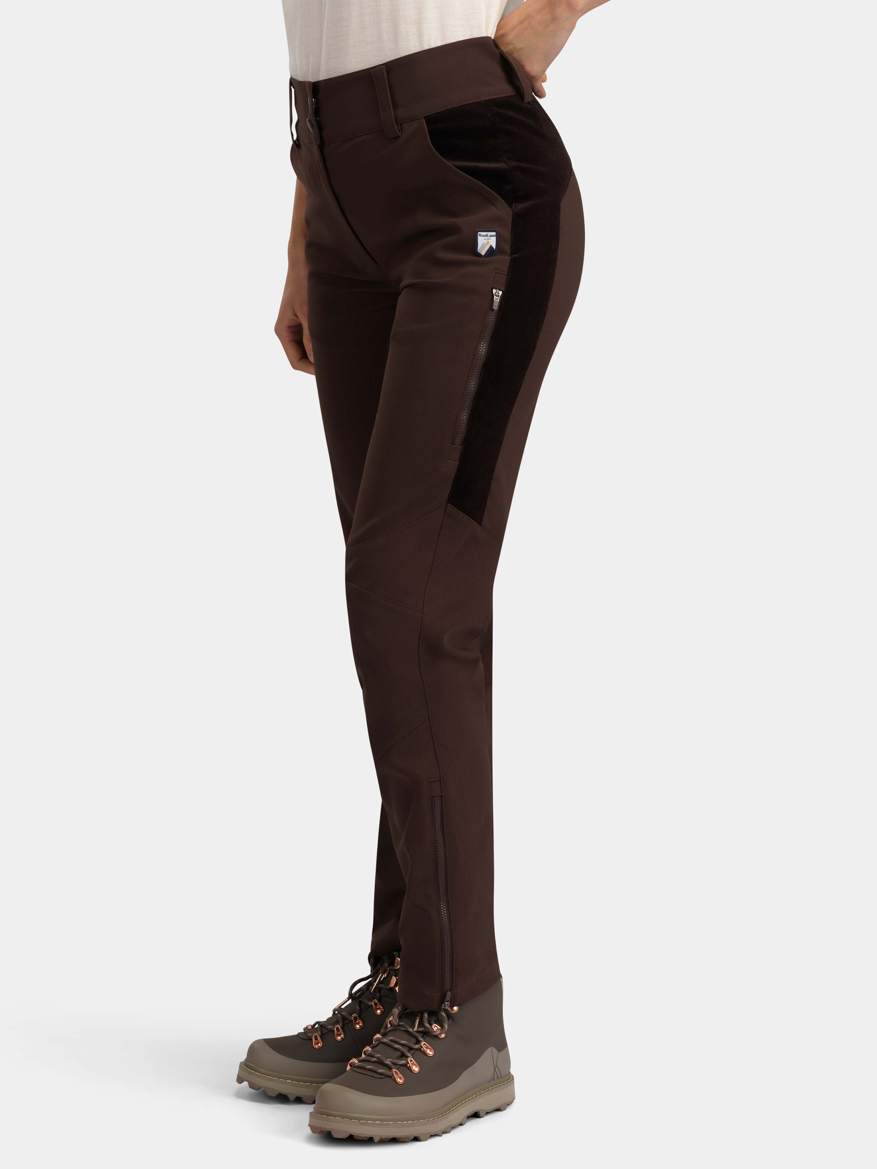 Romsdalshorn Cord Turbukse  Hot Fudge