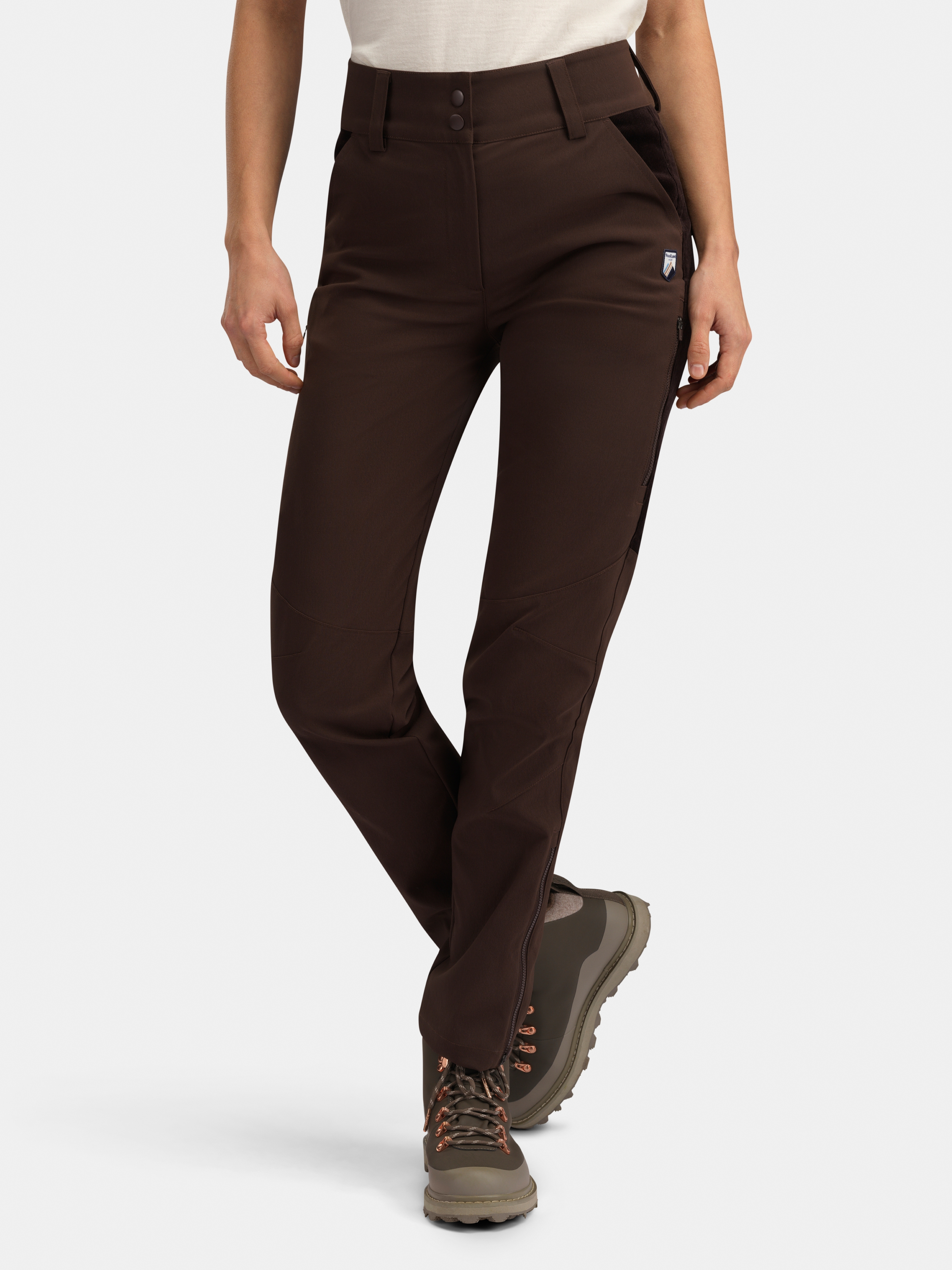 Romsdalshorn Cord Turbukse  Hot Fudge