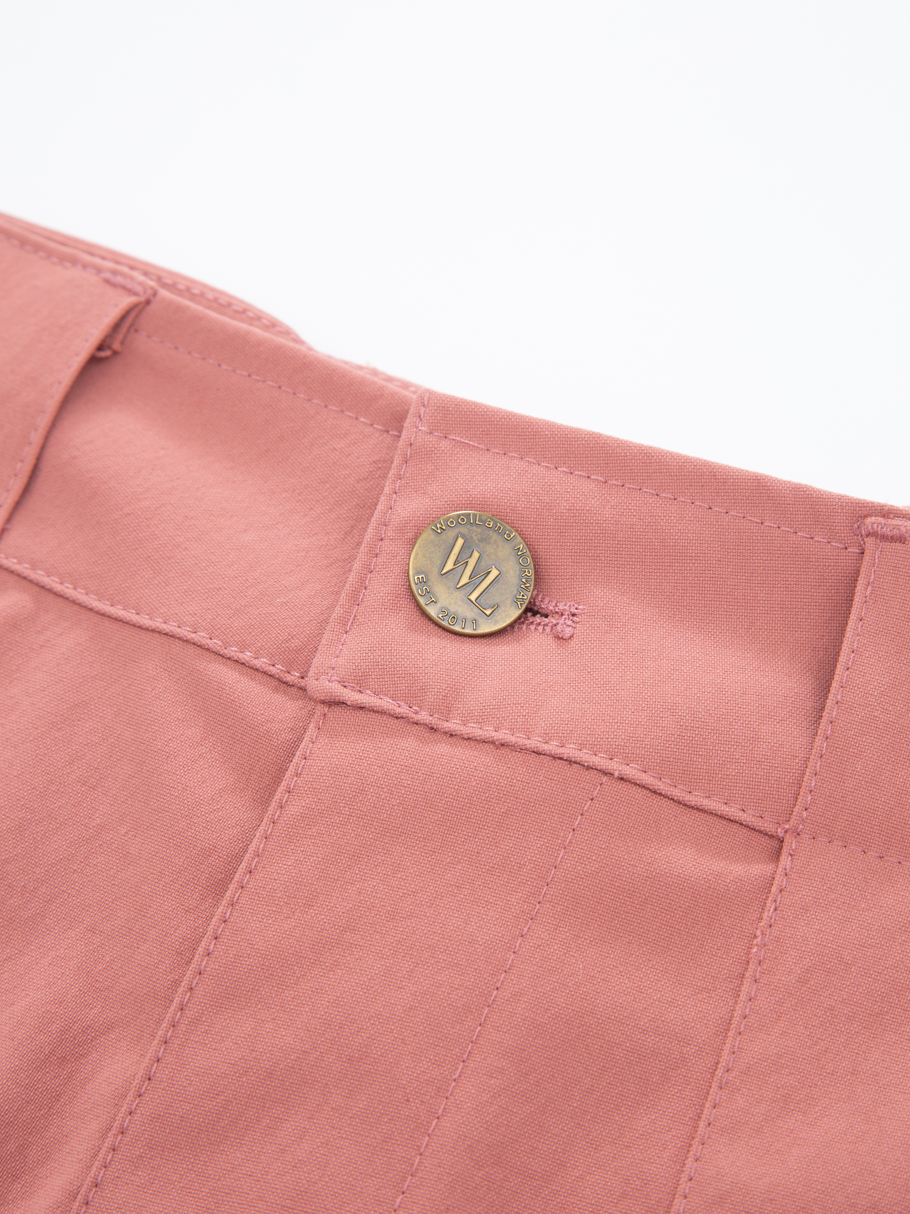 Romsdalseggen Courderoy Shorts  Burned Rose