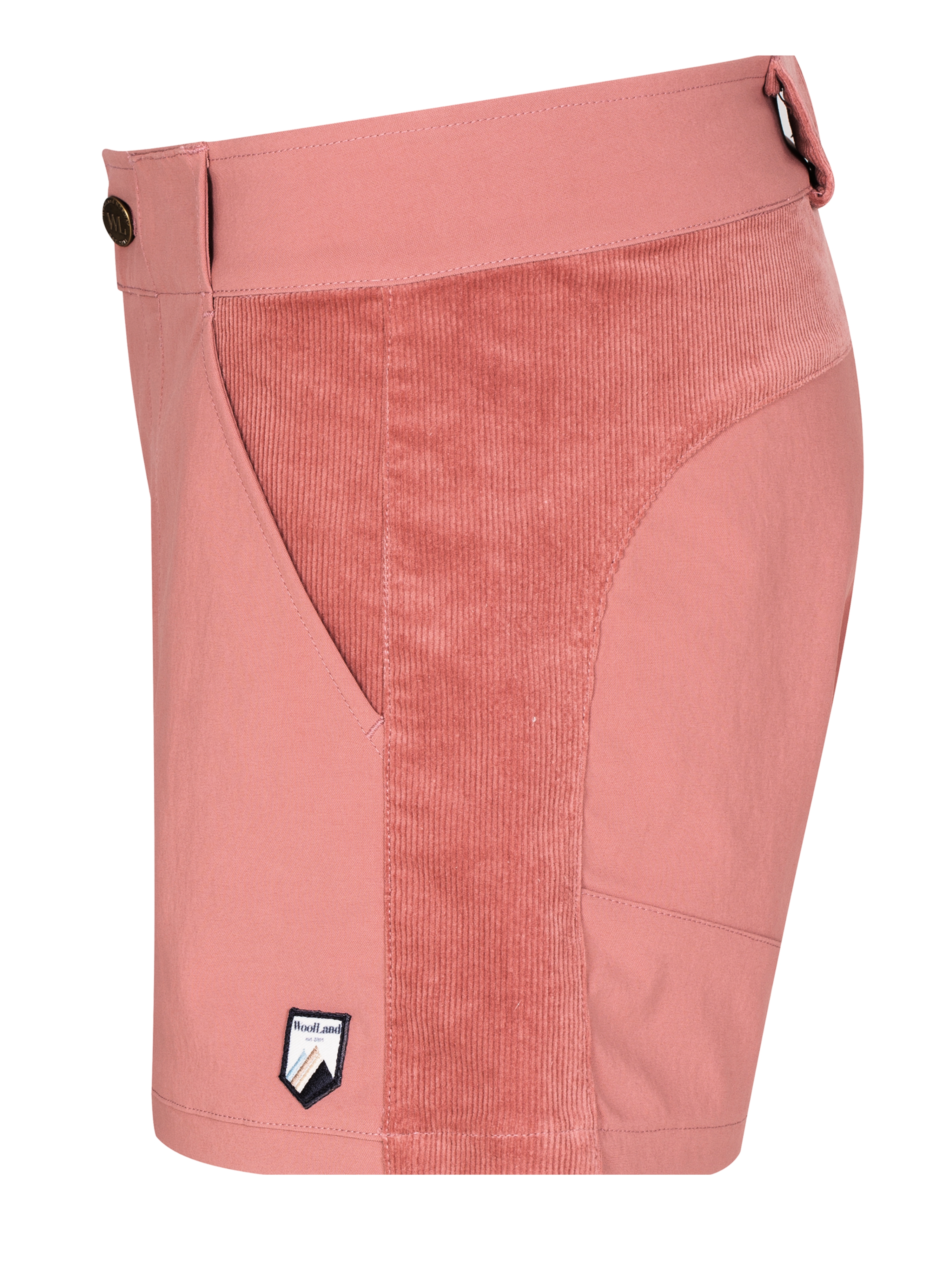 Romsdalseggen Courderoy Shorts  Burned Rose