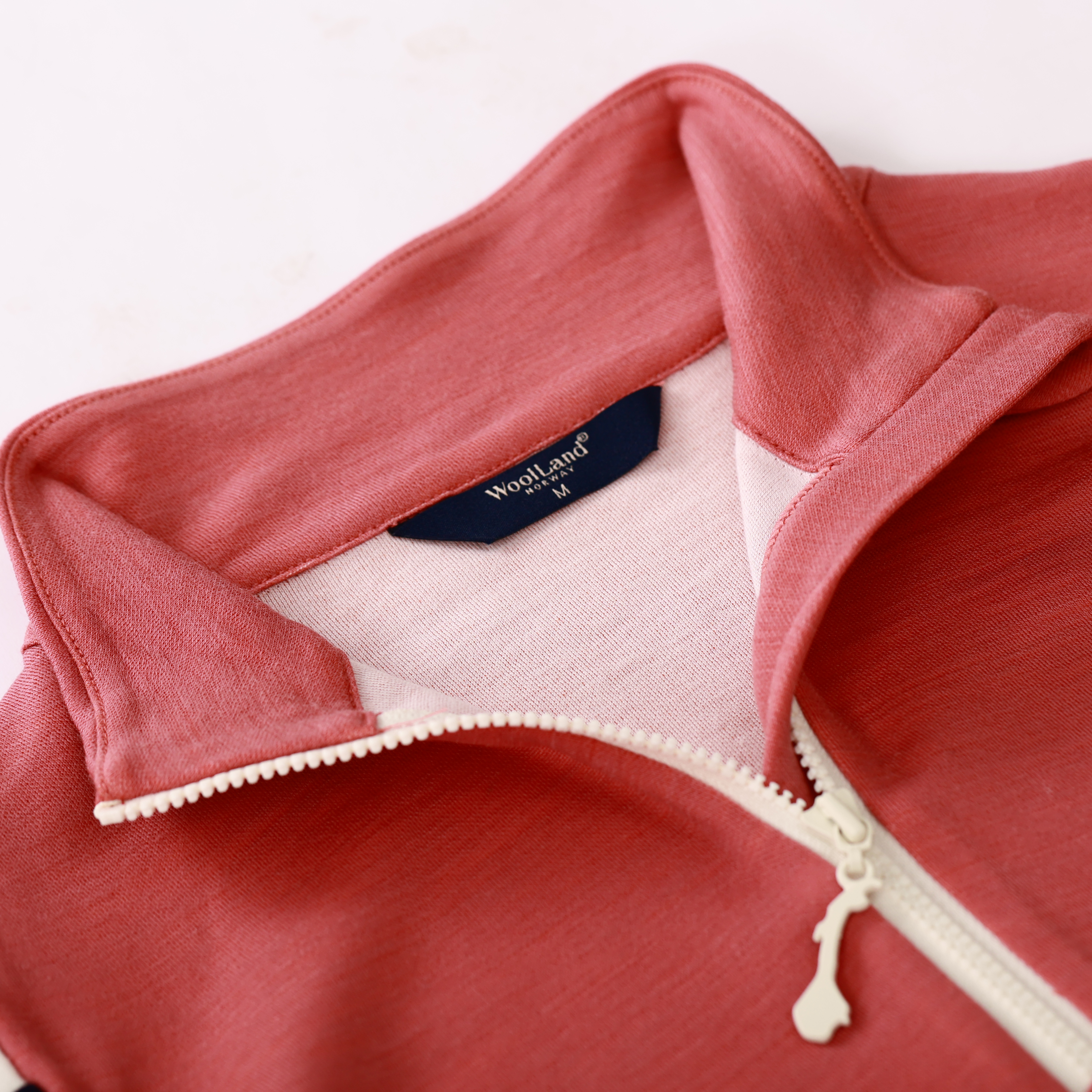 Ryten Half-Zip Burned Rose