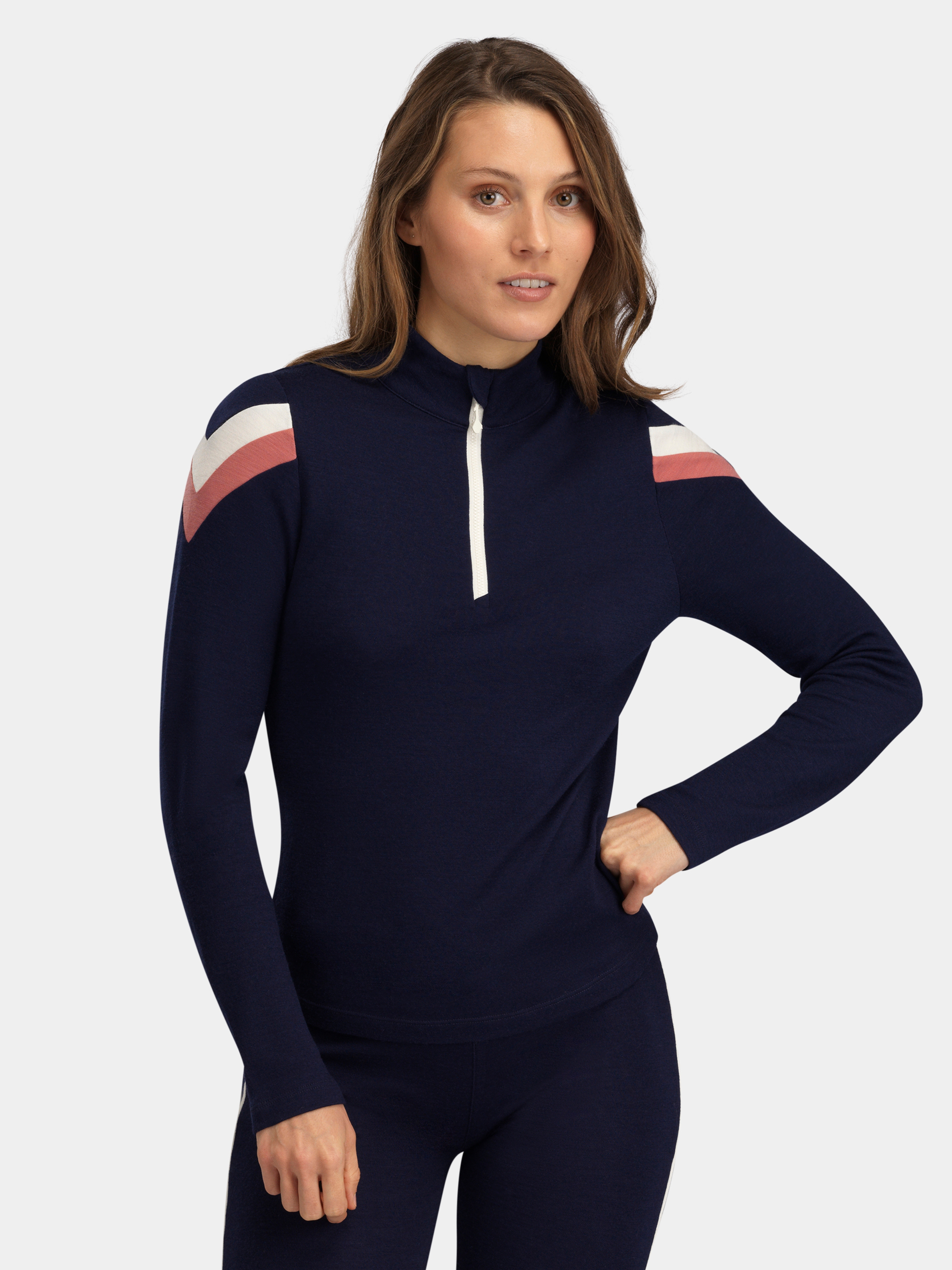 Ryten Half-Zip Blue Ink