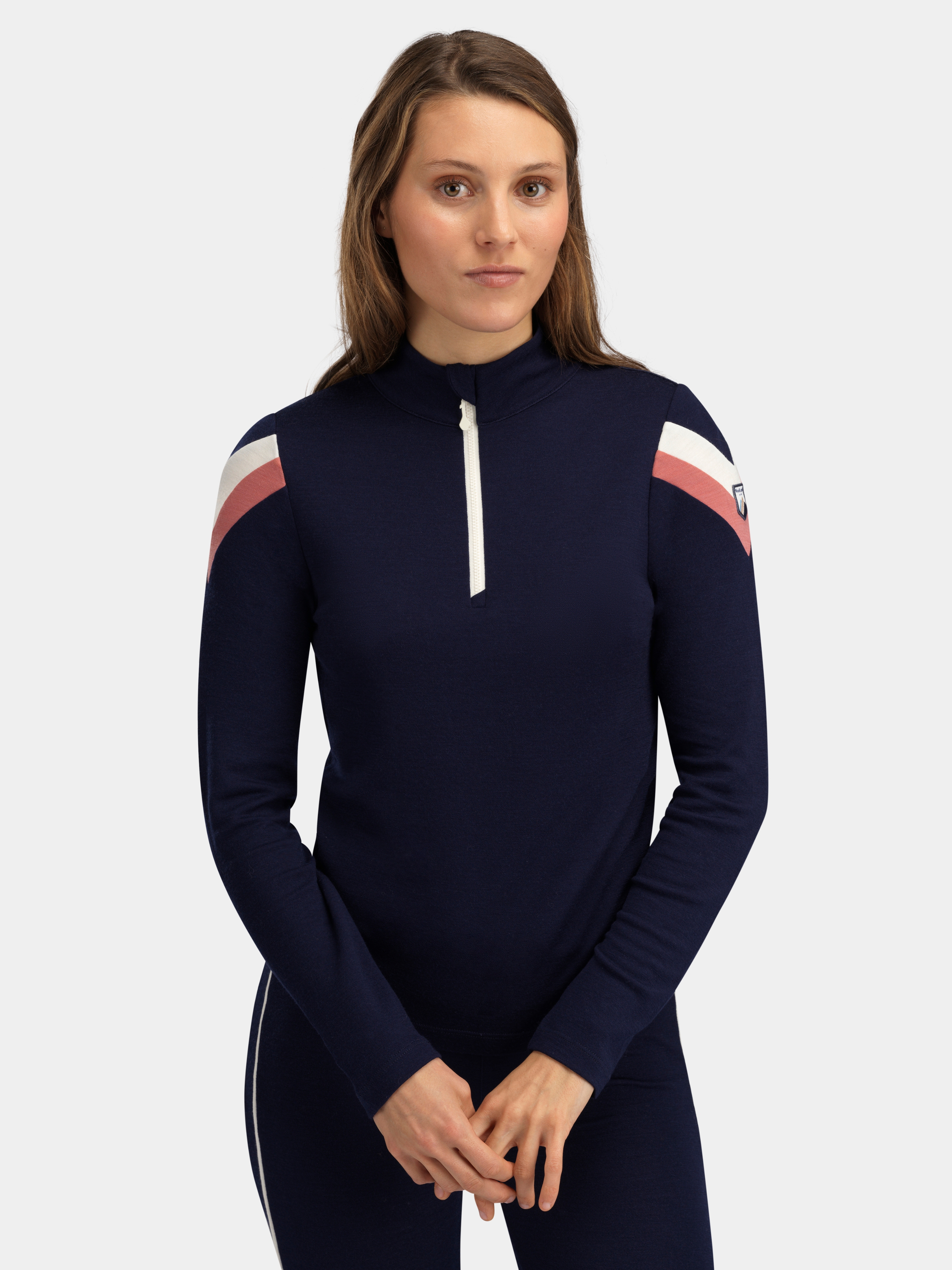 Ryten Half-Zip Blue Ink
