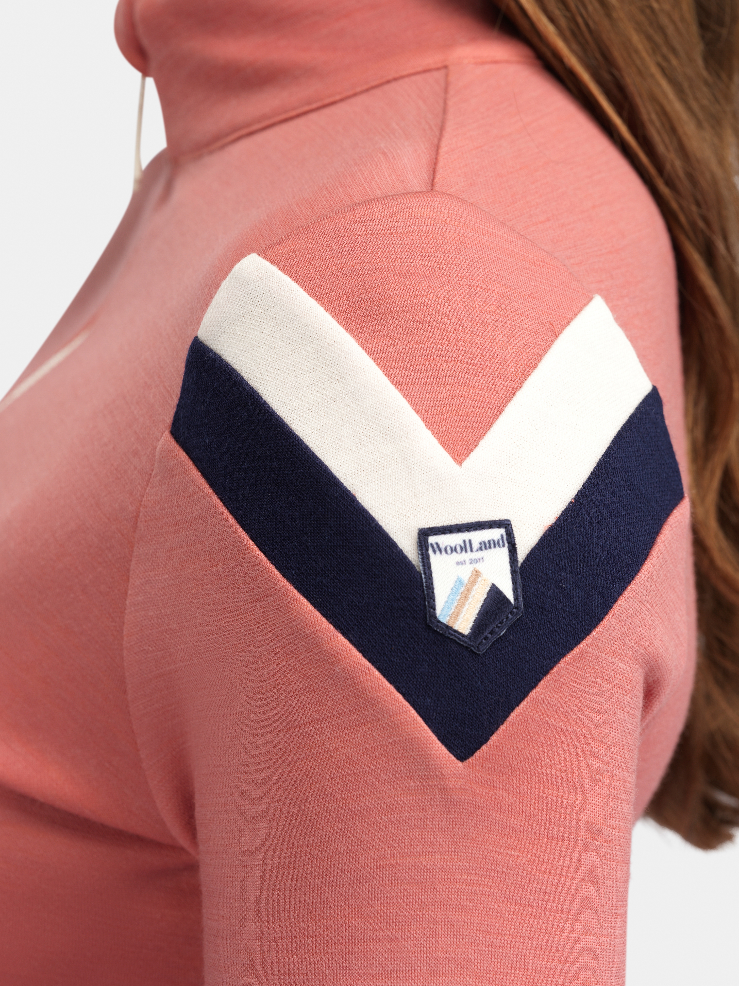 Ryten Half-Zip Burned Rose