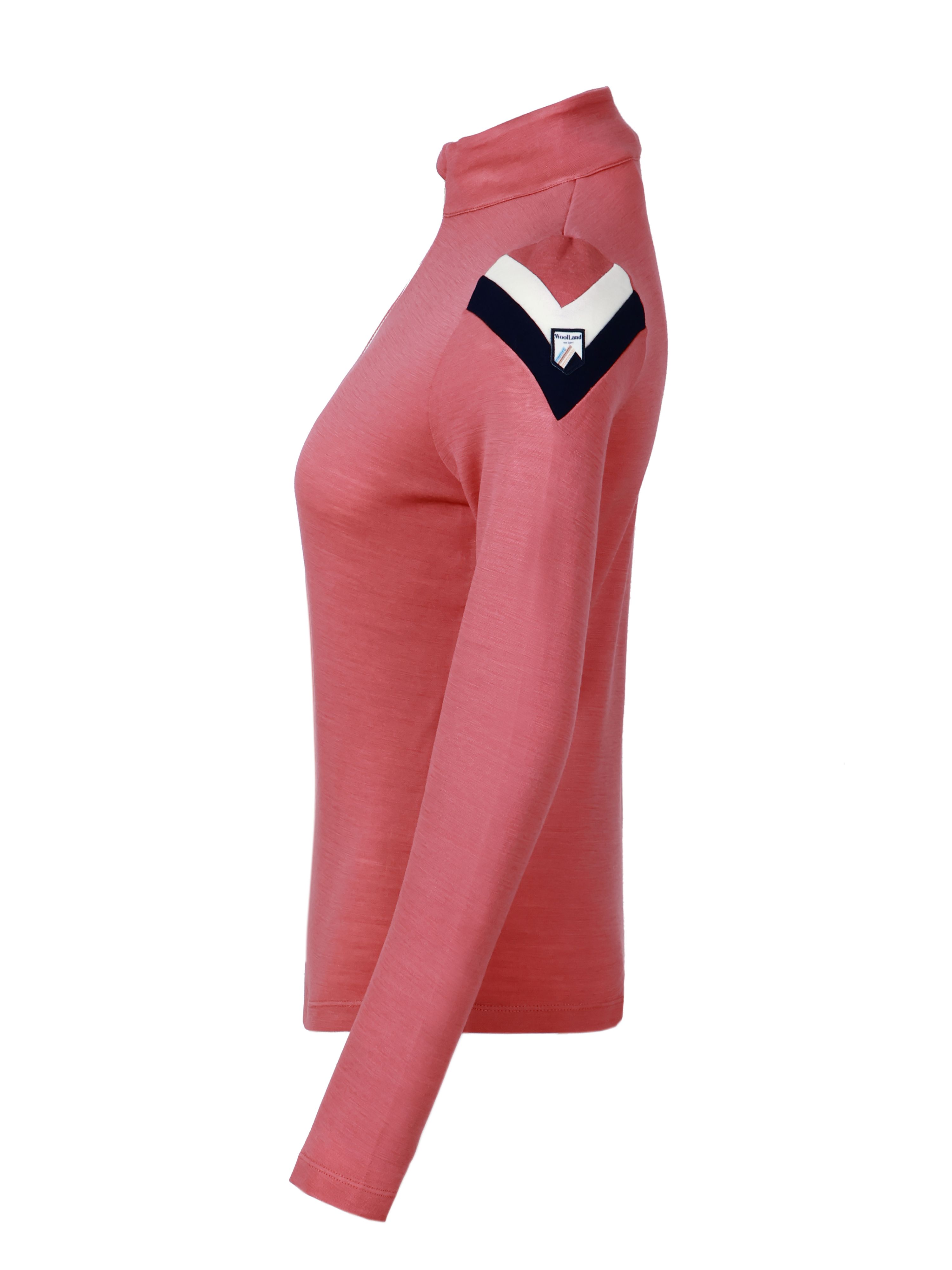 Ryten Half-Zip Burned Rose