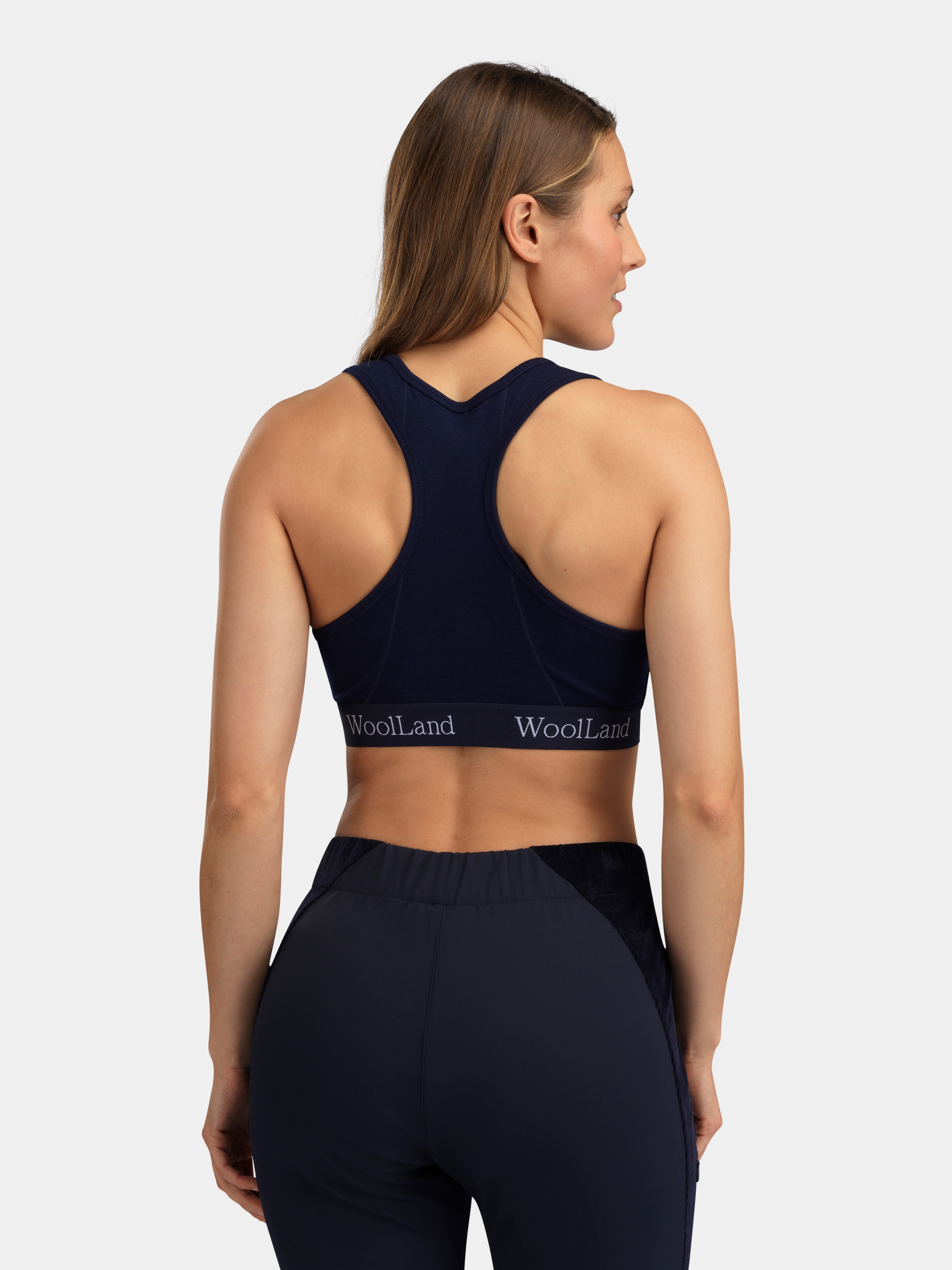 Sandfjellet Merino Bra Blue