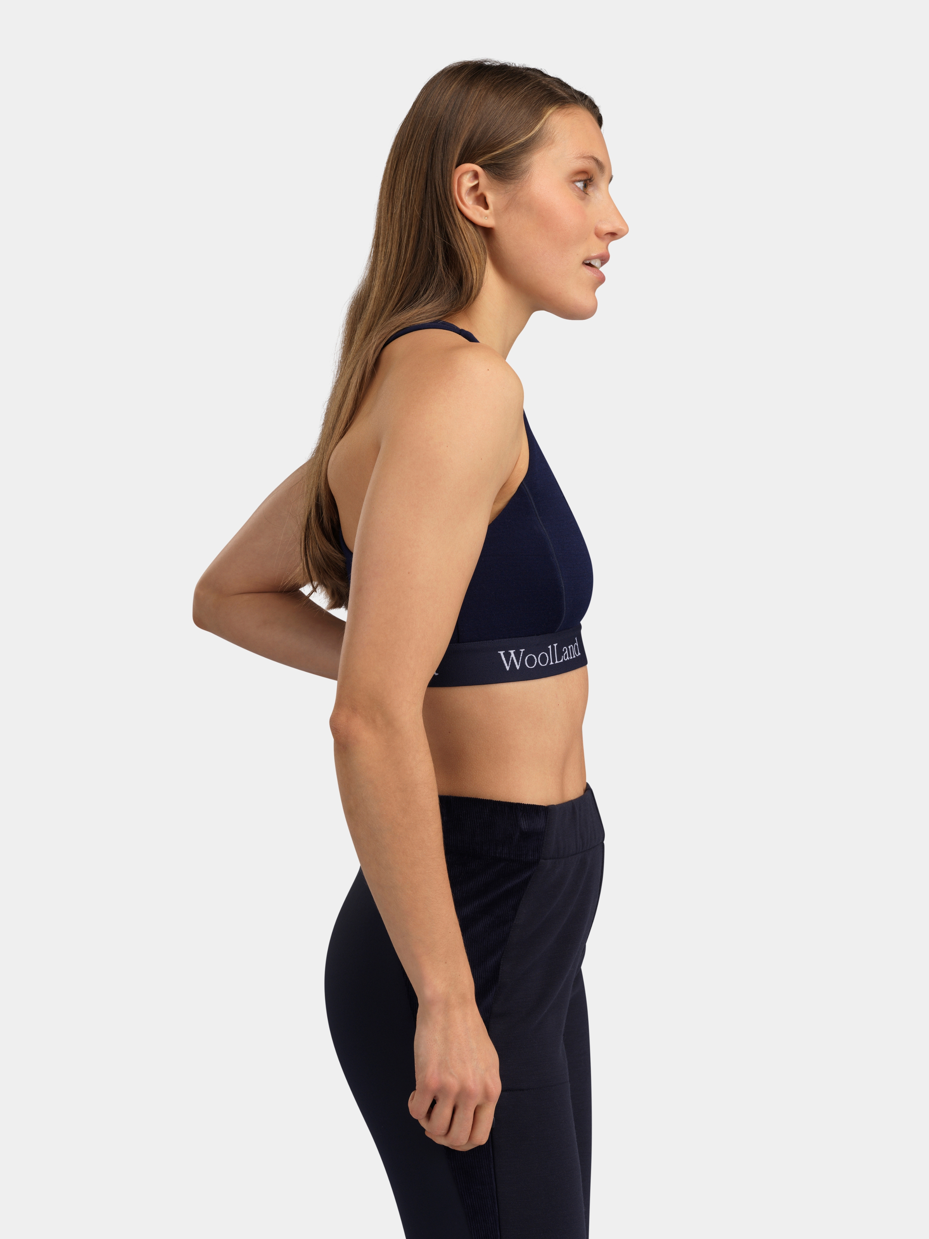 Sandfjellet Merino Bra Blue