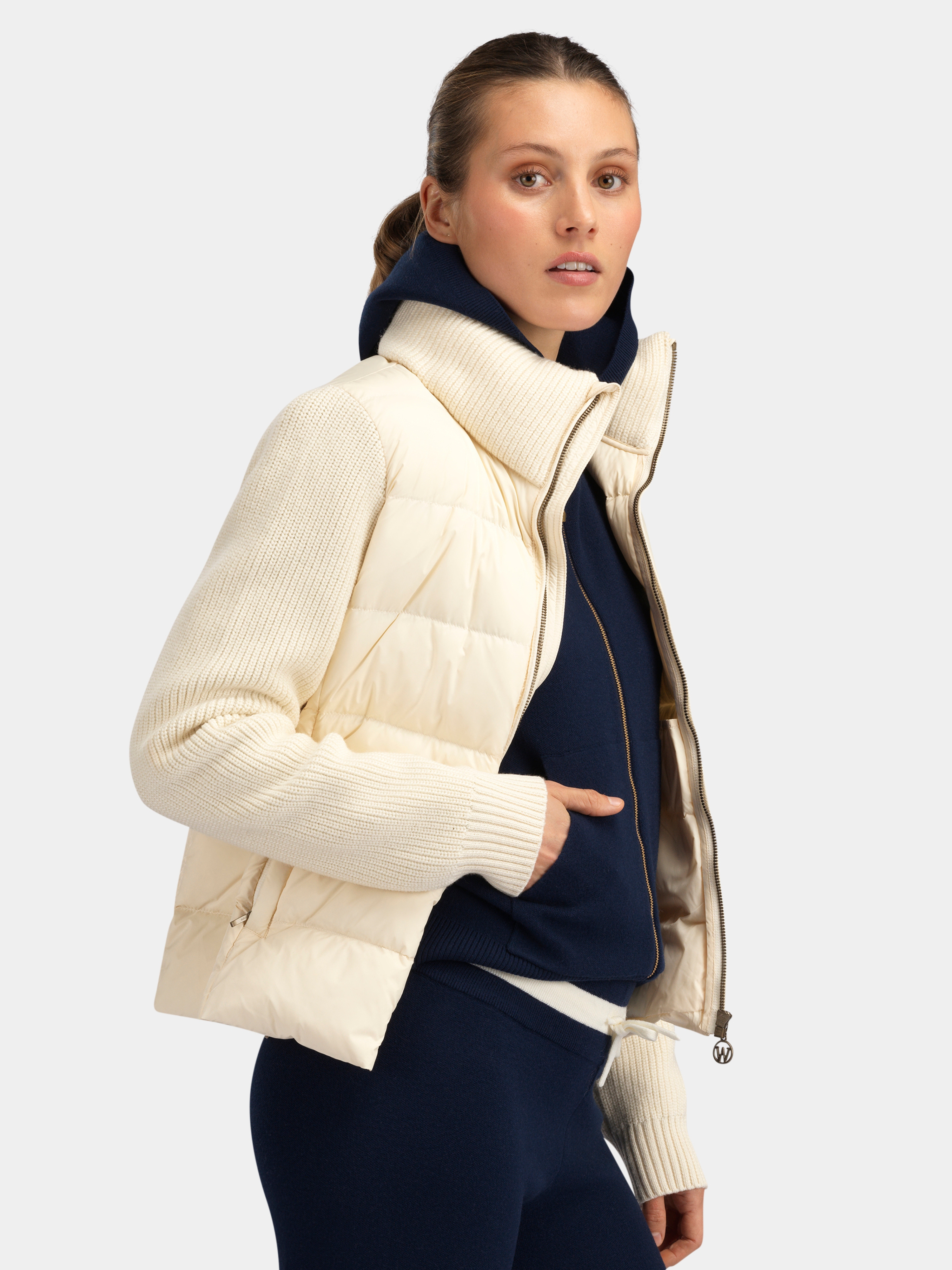 Snøfjellet Down Jacket Cream