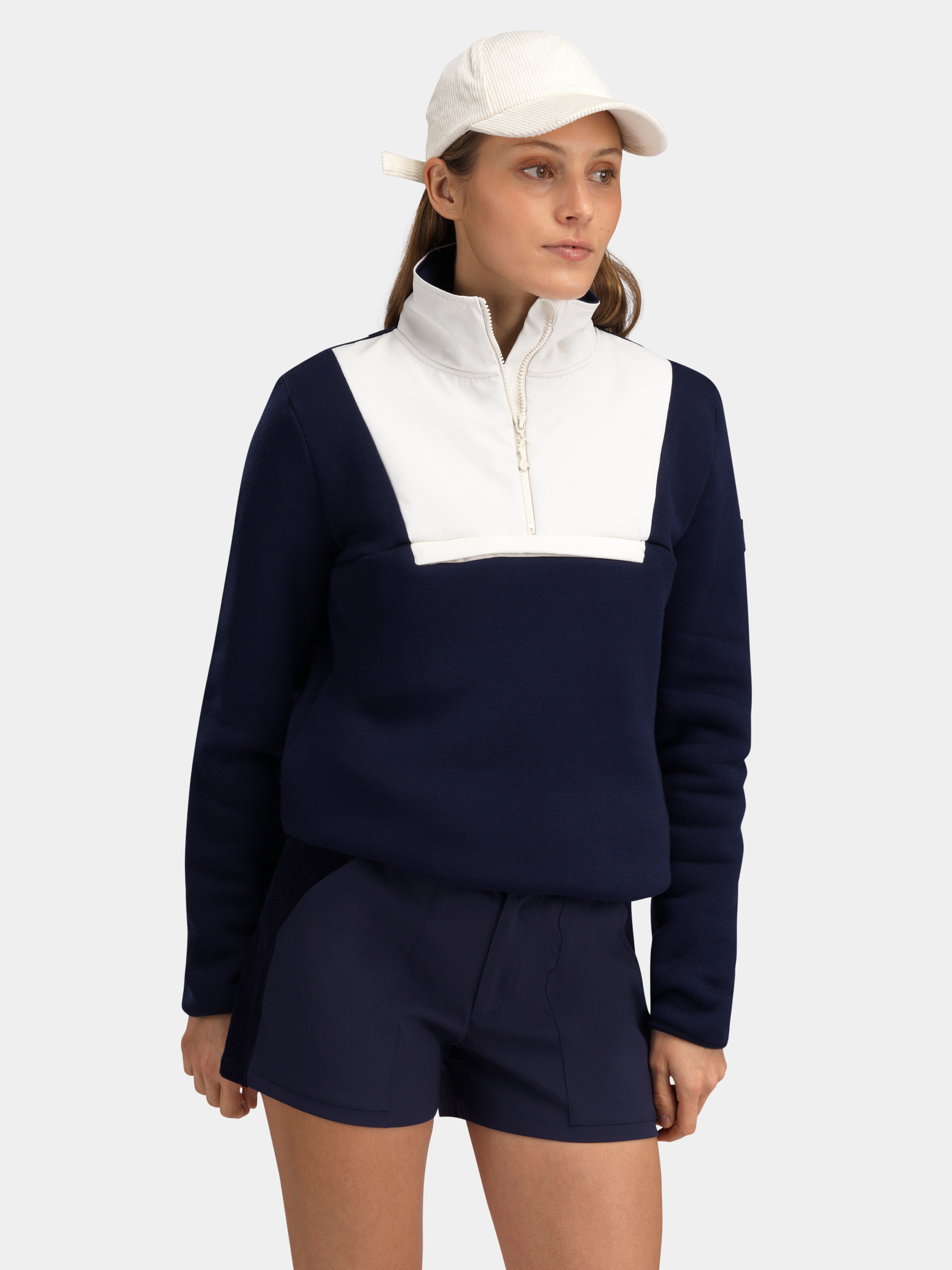 Sogndal Ull-Fleece Blue Ink