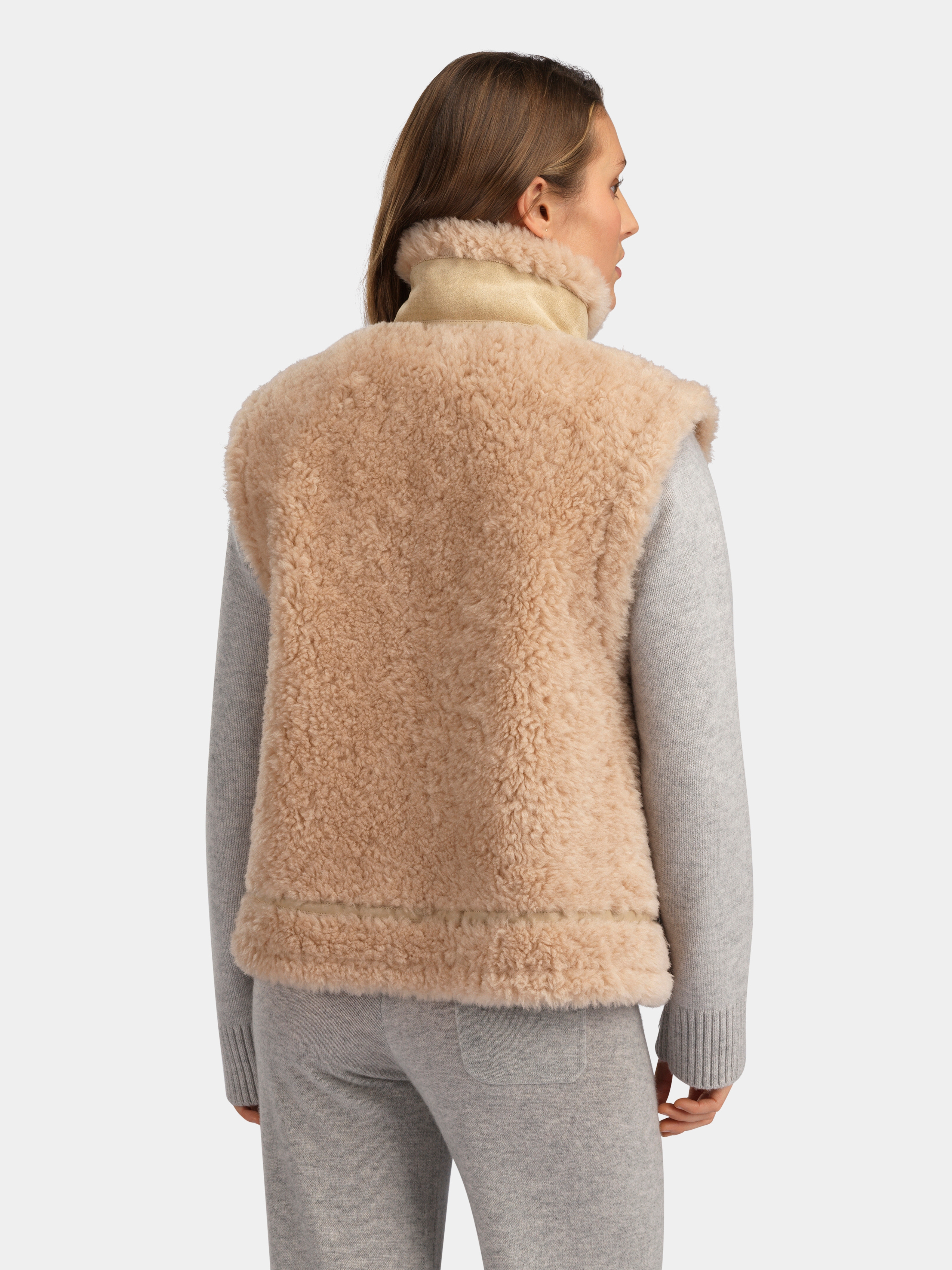 Solbakken Vest Woman Champagne