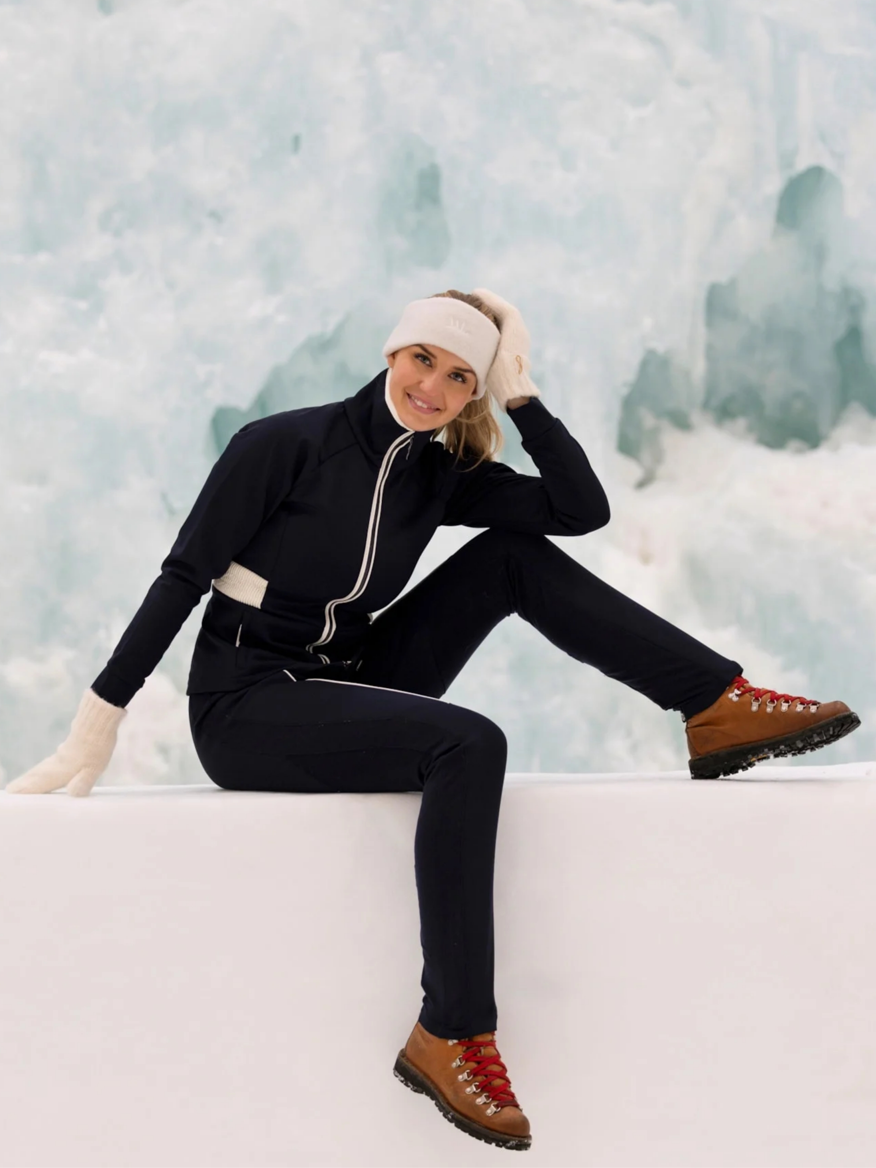 Spiterhøi Ski Pants Woman Dark Blue