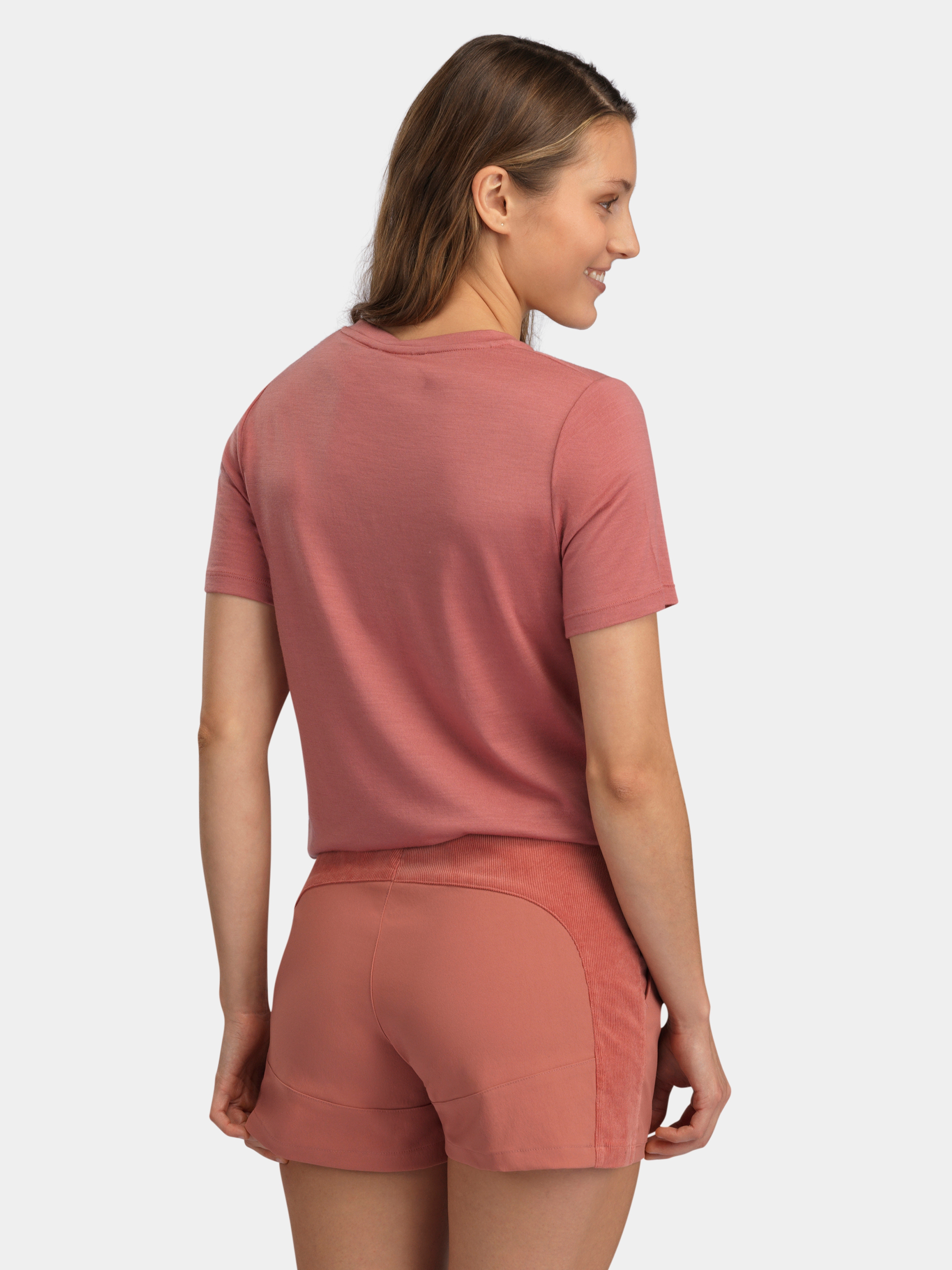 Romsdalseggen Courderoy Shorts  Burned Rose