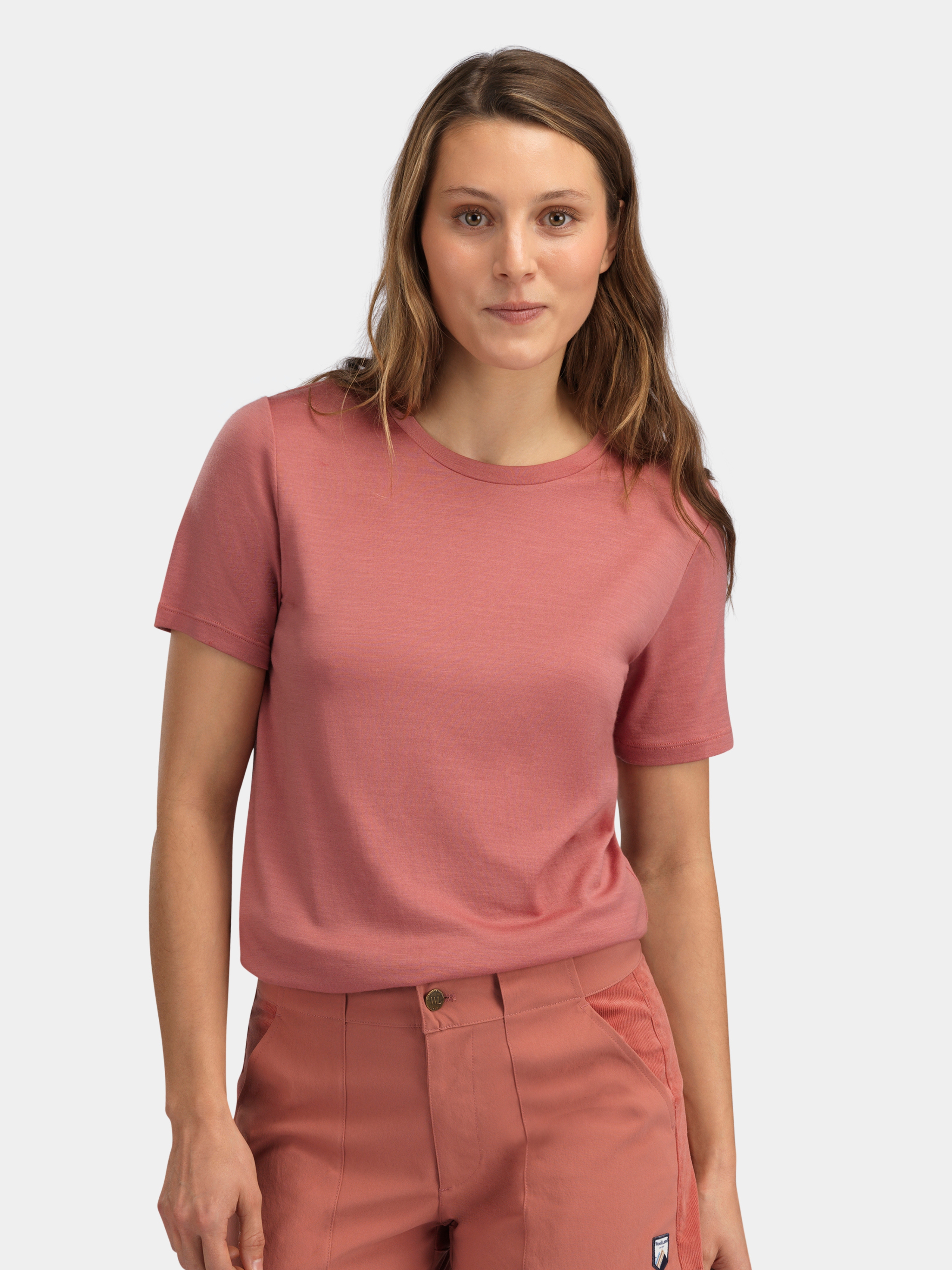 Tuva Ull T-skjorte Burned Rose
