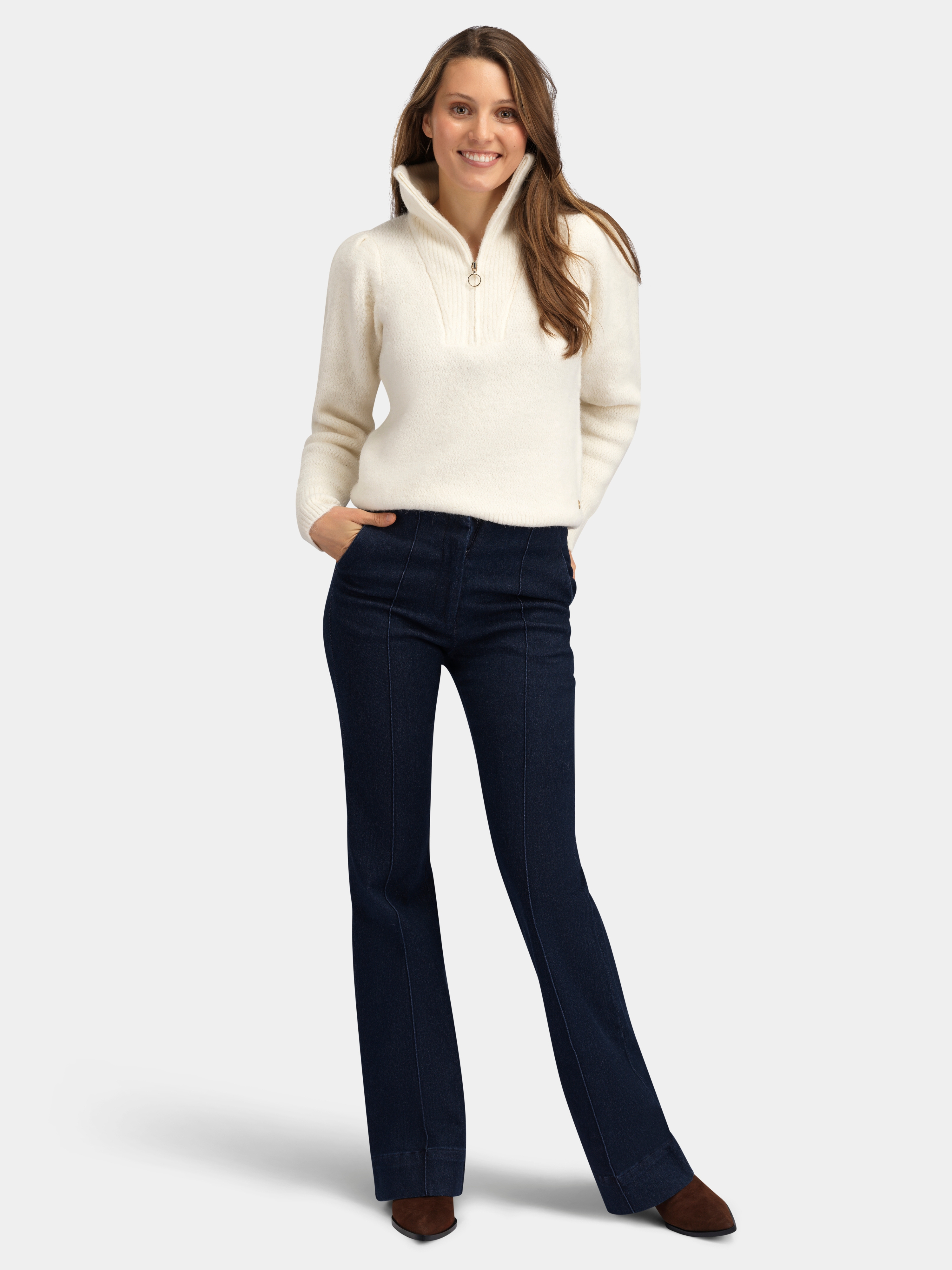 Veten Ulljeans - Long  Dark Blue