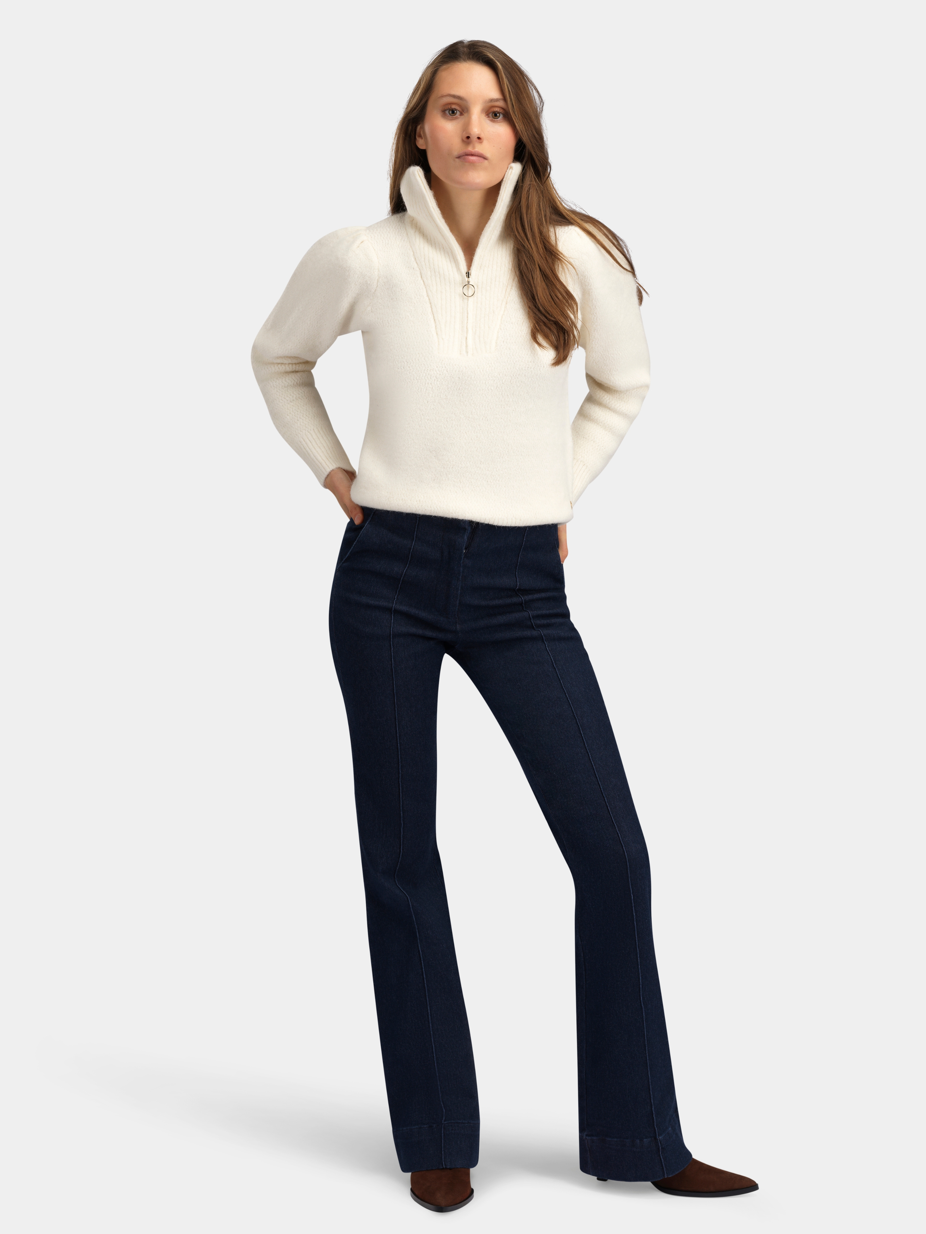 Veten Ulljeans - Long  Dark Blue