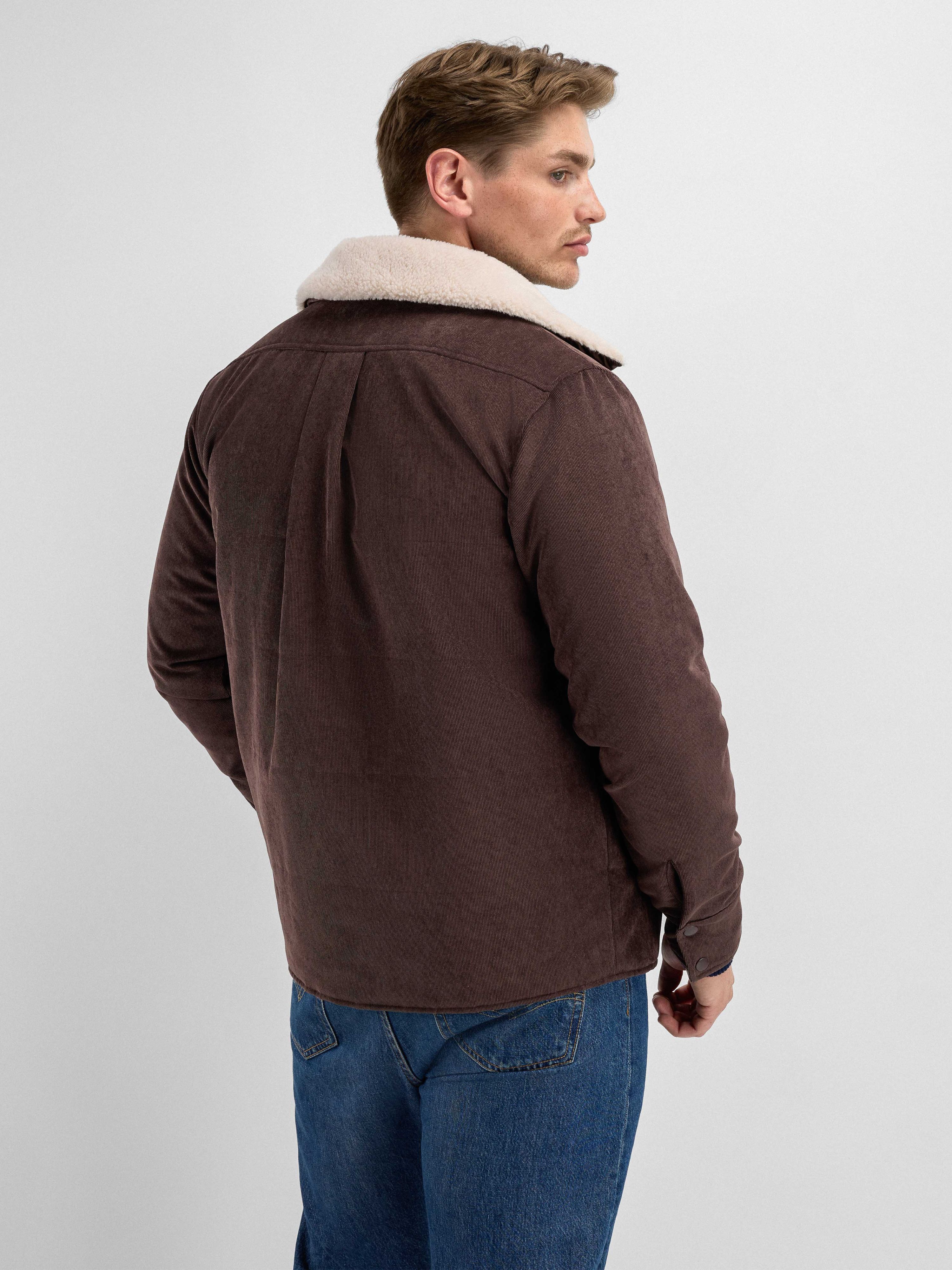 Eidselva Cord Jacket Man Hot Fudge